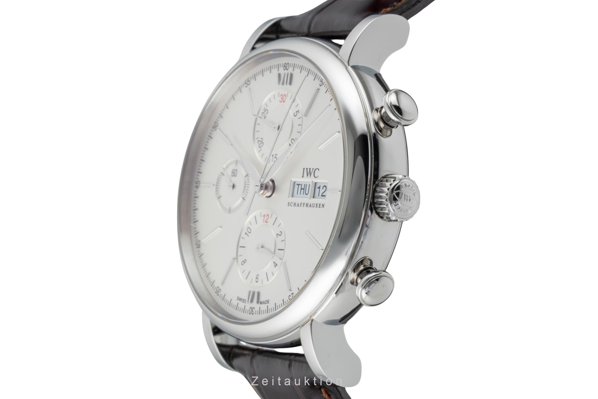 IWC Portofino cronografo acciaio automatismo orologio da uomo IW391027  [2600879]