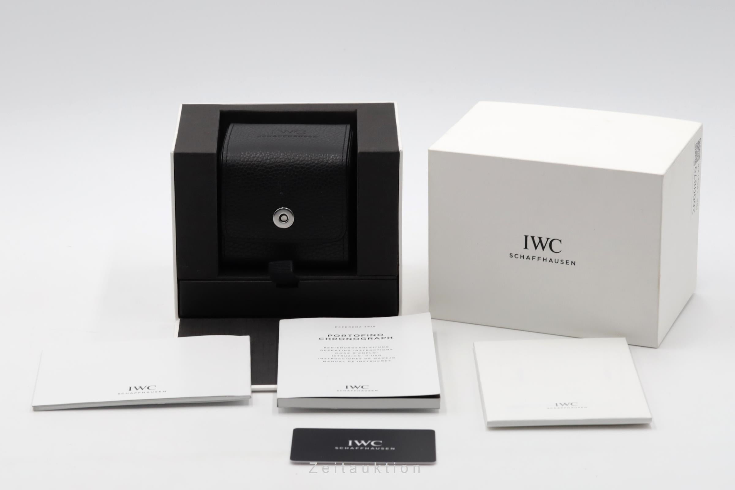 IWC Portofino cronografo acciaio automatismo orologio da uomo IW391027  [2600879]