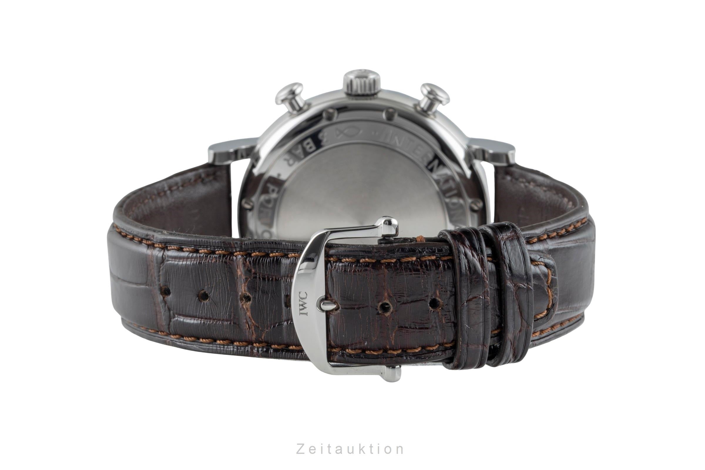 IWC Portofino cronografo acciaio automatismo orologio da uomo IW391027  [2600879]