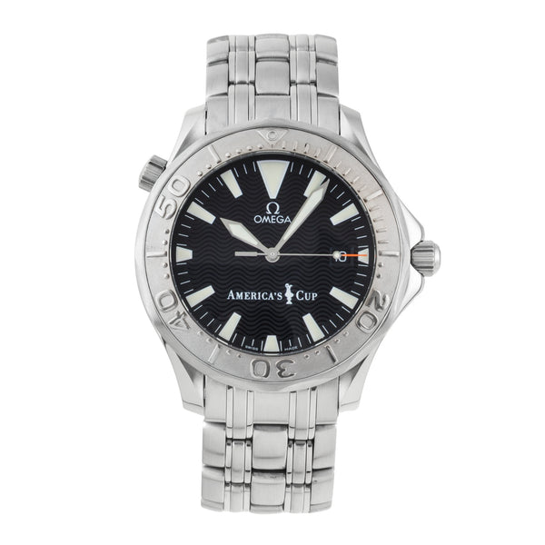 Omega Seamaster acciaio / oro bianco automatismo orologio da uomo 2533.50.00  [2600880]