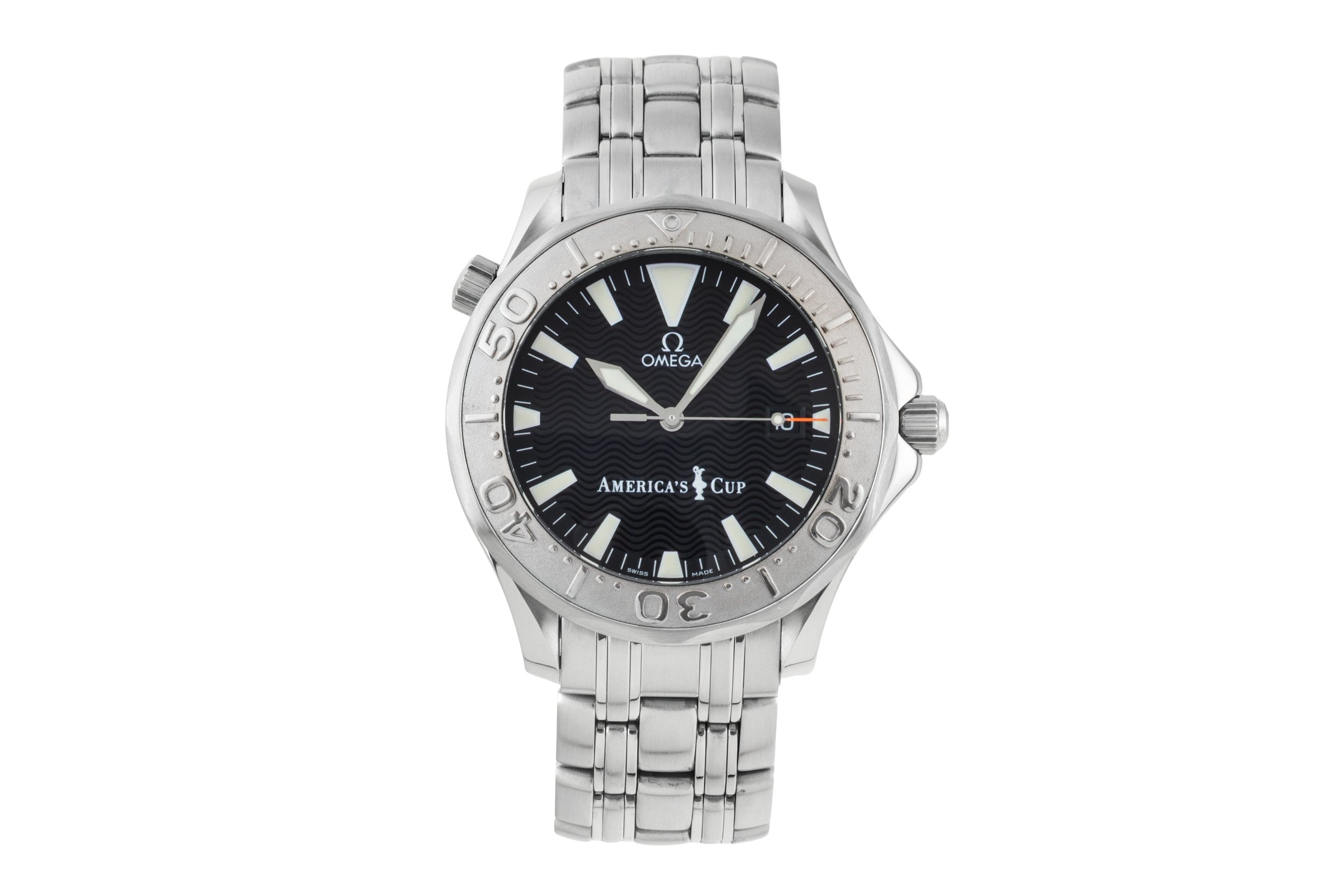 Omega Seamaster Diver Americas Cup Stahl / Weissgold Ref. 2533.50.00 LIMITED  [2600880]