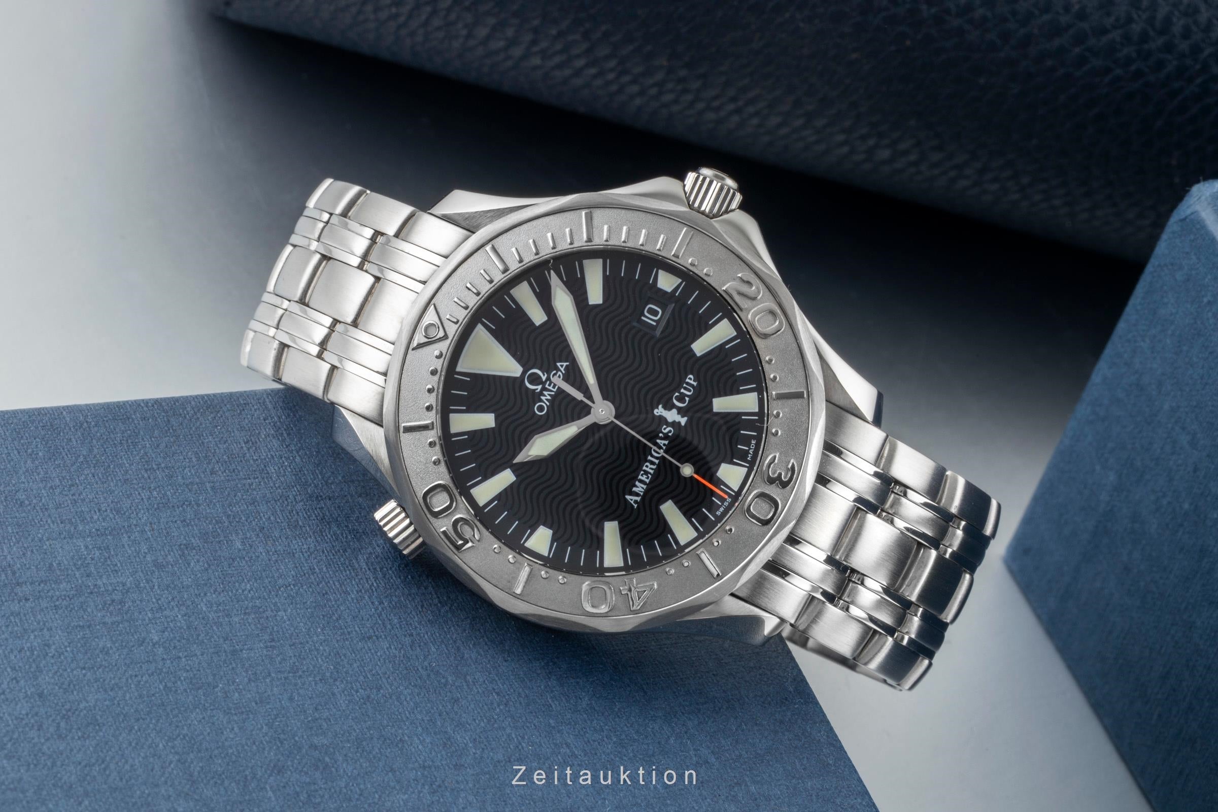 Omega Seamaster acciaio / oro bianco automatismo orologio da uomo 2533.50.00  [2600880]