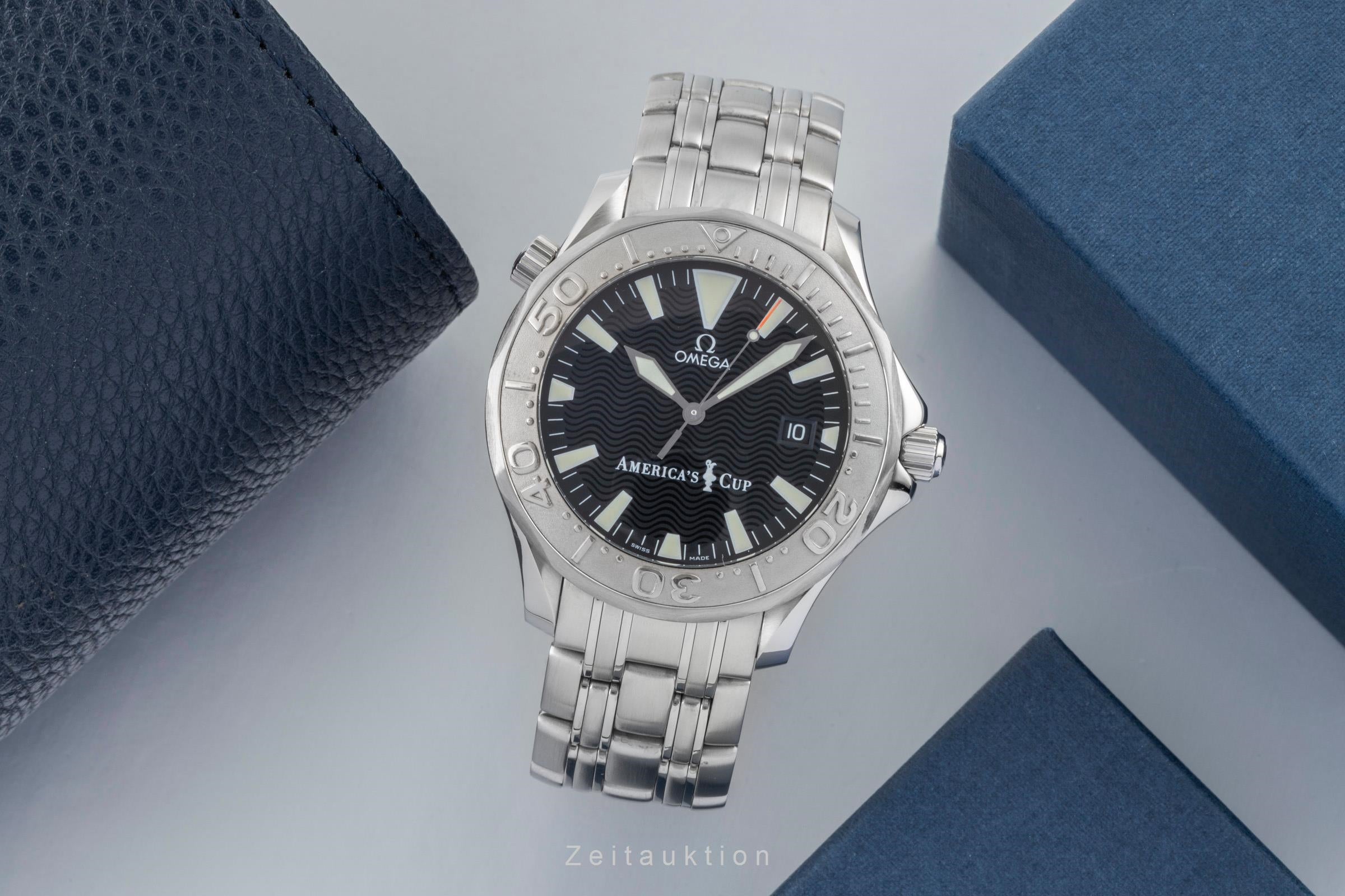 Omega Seamaster acciaio / oro bianco automatismo orologio da uomo 2533.50.00  [2600880]