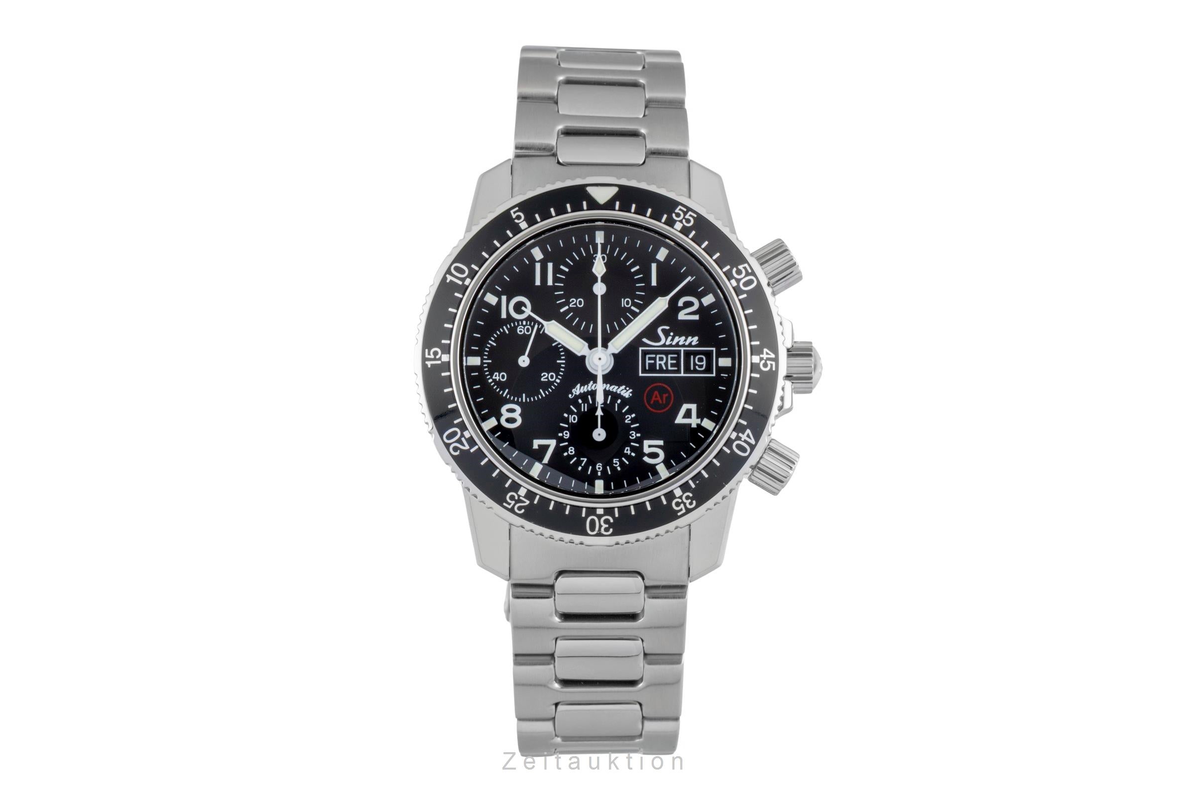 Sinn 103 ST chronograph steel automatic men's watch 103 St Sa Ar LP: 3000EUR  [2600883]