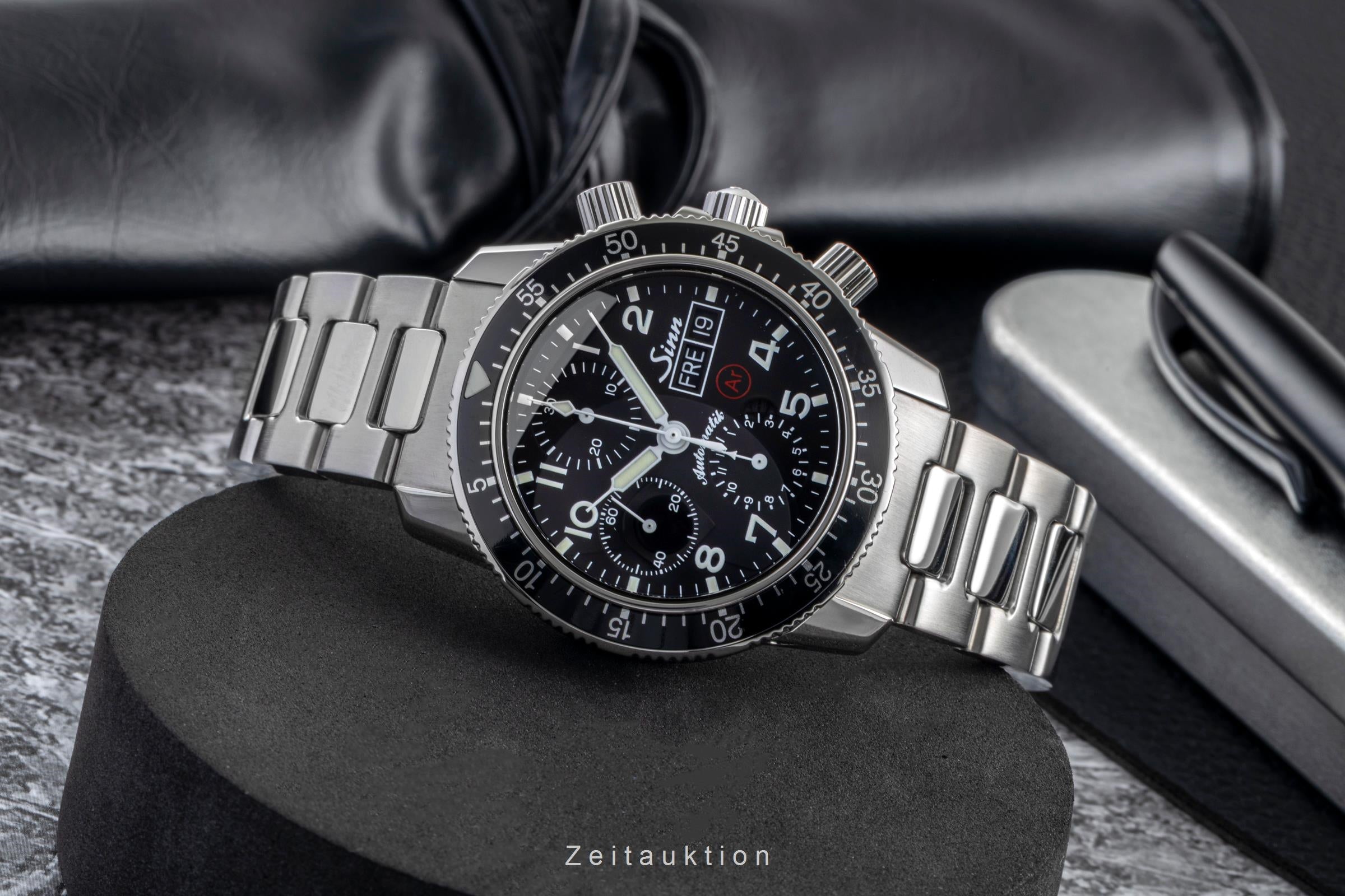 Sinn 103 ST chronograph steel automatic men's watch 103 St Sa Ar LP: 3000EUR  [2600883]