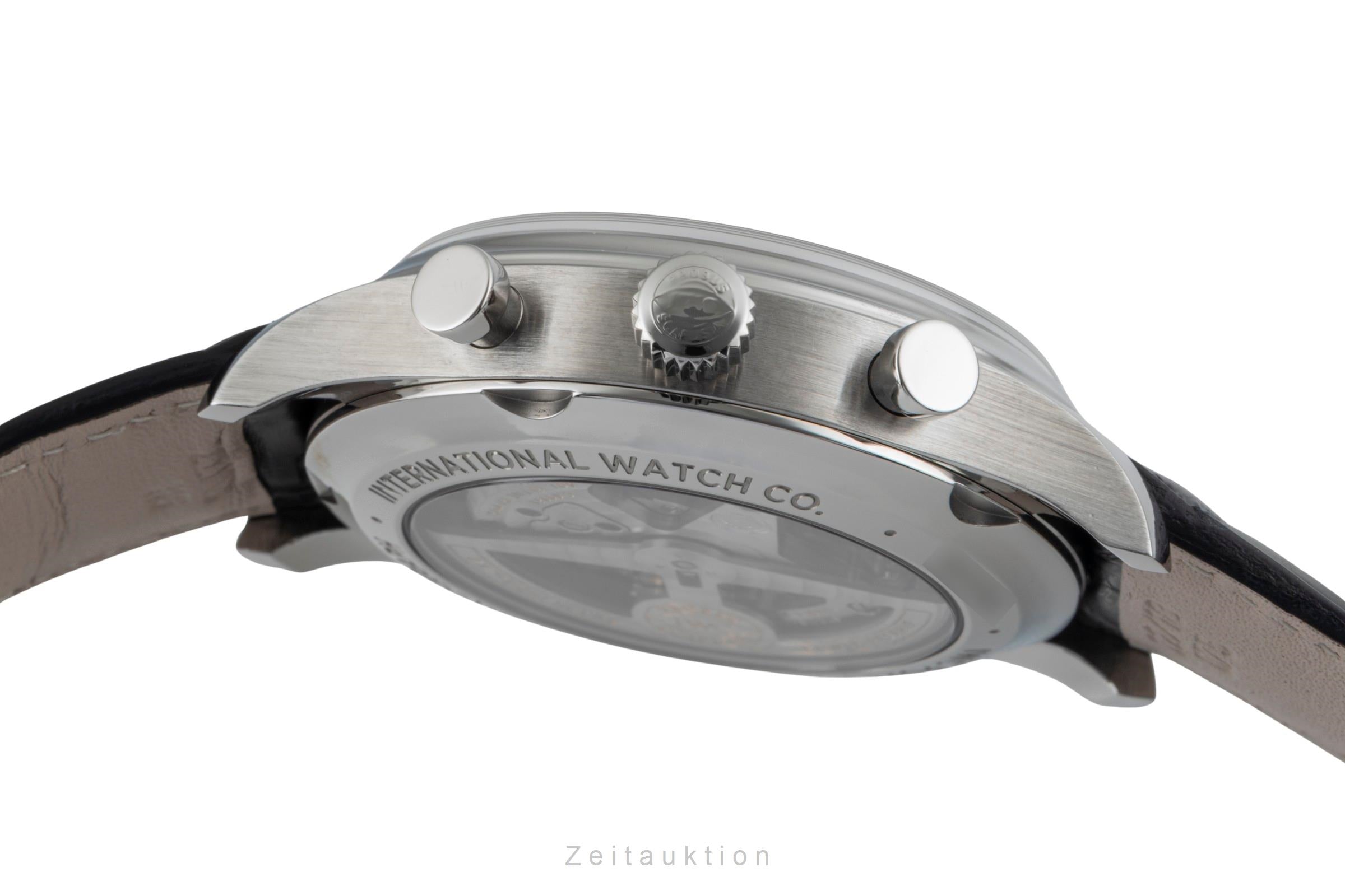 IWC Portugieser chronographe acier automatique montre pour hommes IW390404  [2600886]
