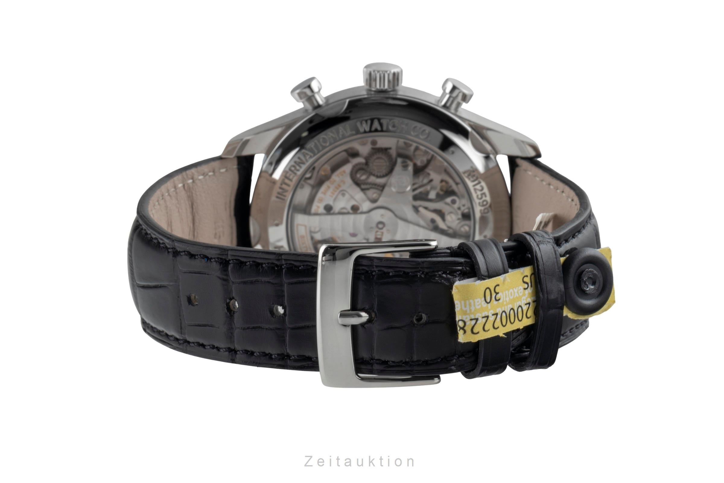 IWC Portugieser chronographe acier automatique montre pour hommes IW390404  [2600886]