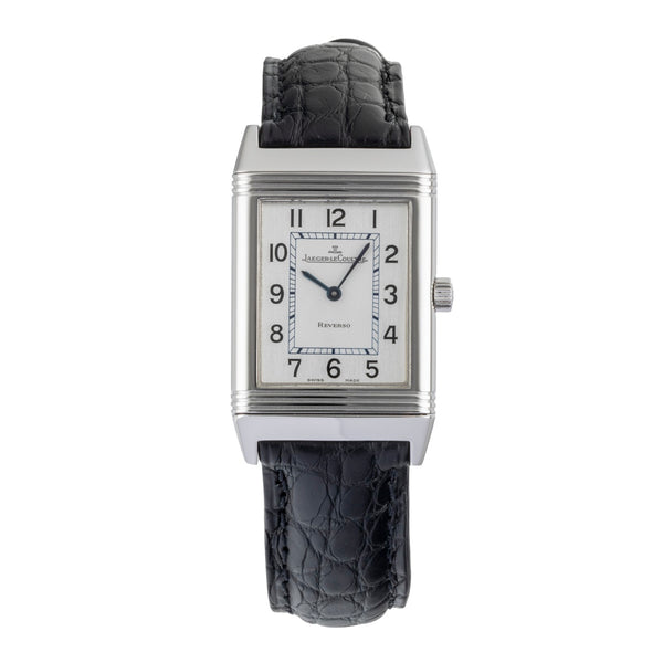 Jaeger LeCoultre Reverso Handaufzug Edelstahl Ref. Q2508410 252.8.86 B&P 2008 [2600887]