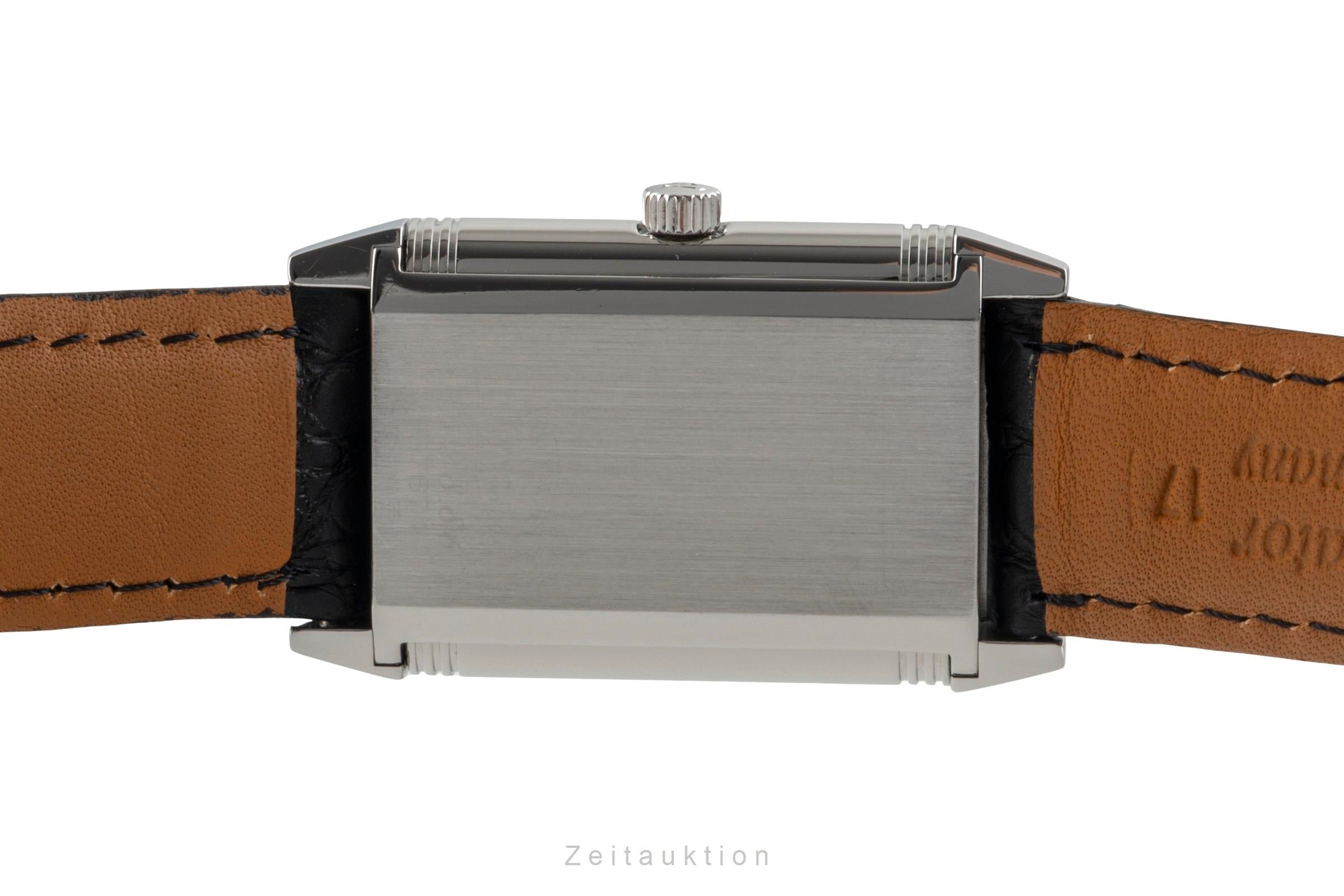 Jaeger LeCoultre Reverso Handaufzug Edelstahl Ref. Q2508410 252.8.86 B&P 2008 [2600887]