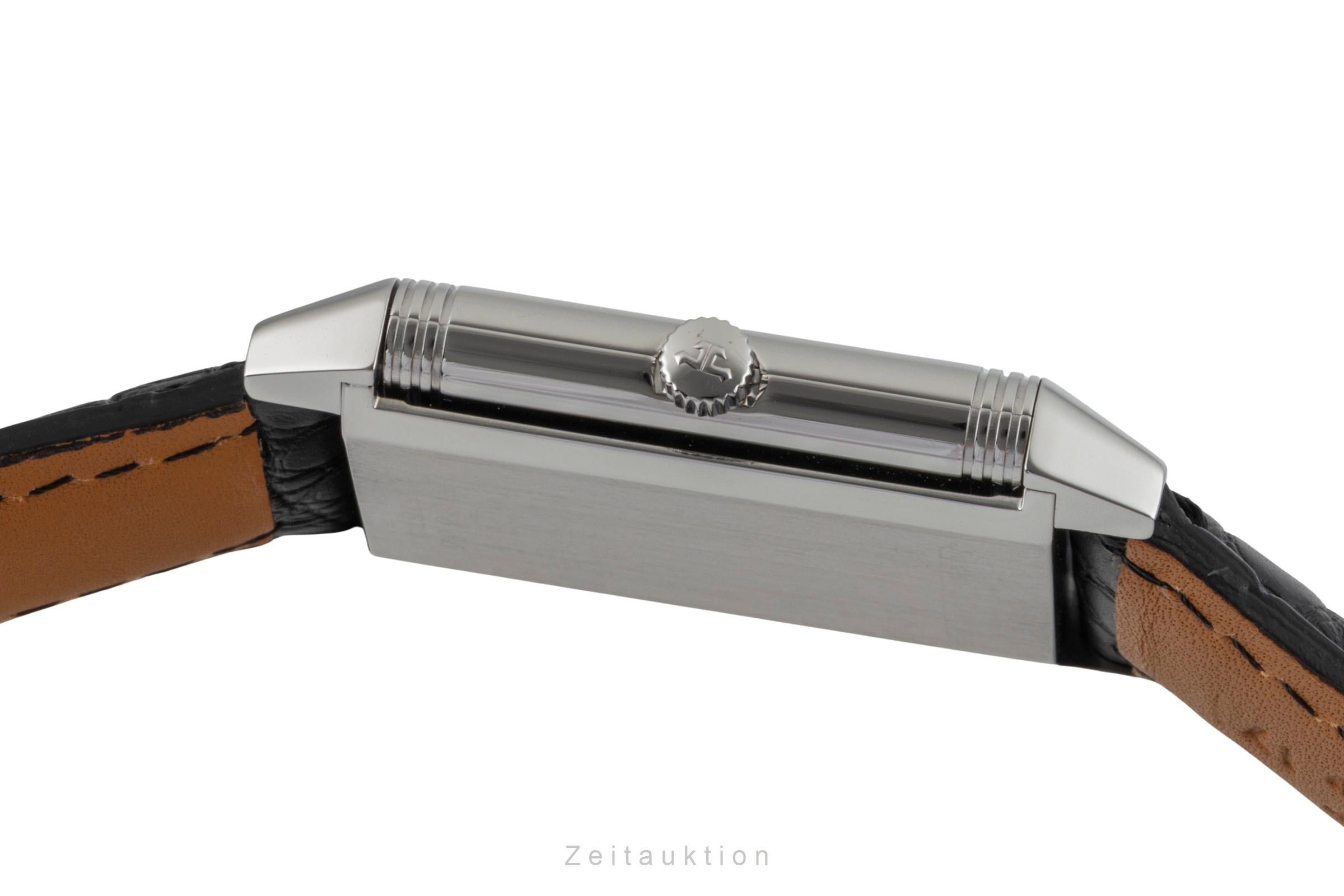 Jaeger LeCoultre Reverso Handaufzug Edelstahl Ref. Q2508410 252.8.86 B&P 2008 [2600887]