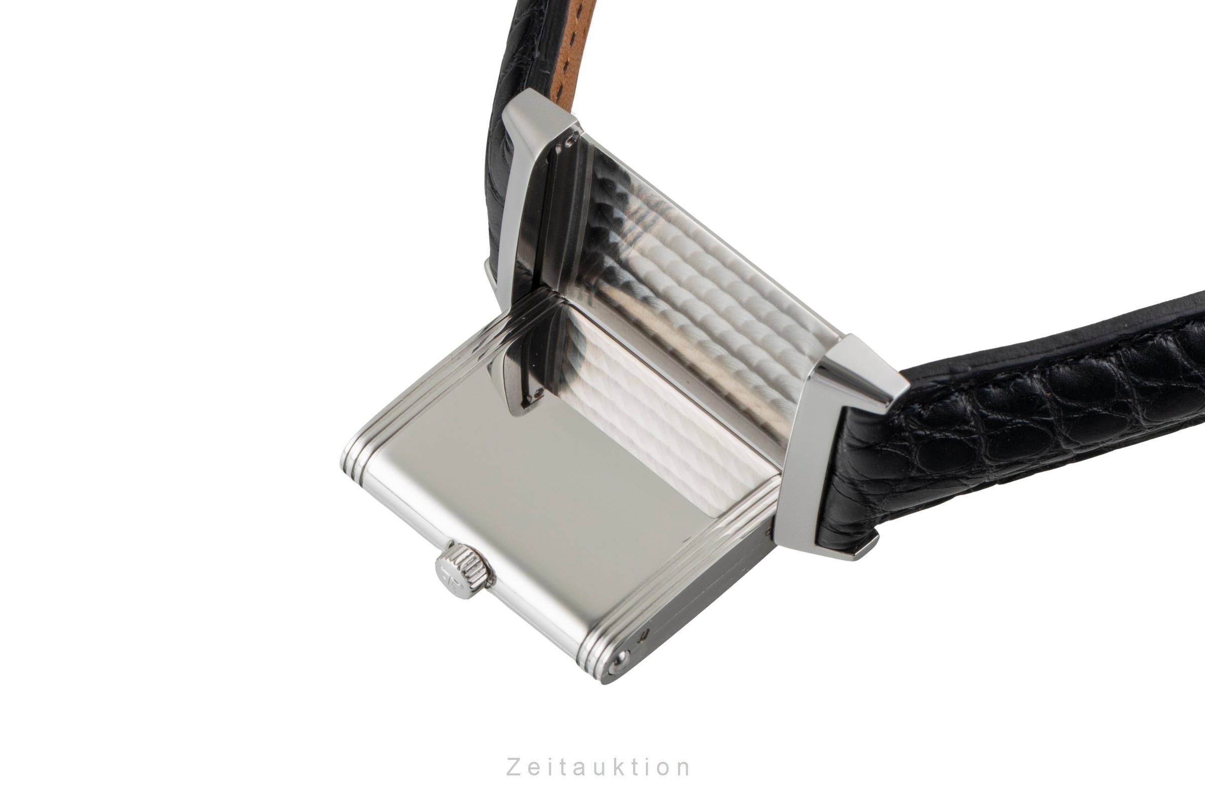 Jaeger LeCoultre Reverso Handaufzug Edelstahl Ref. Q2508410 252.8.86 B&P 2008 [2600887]