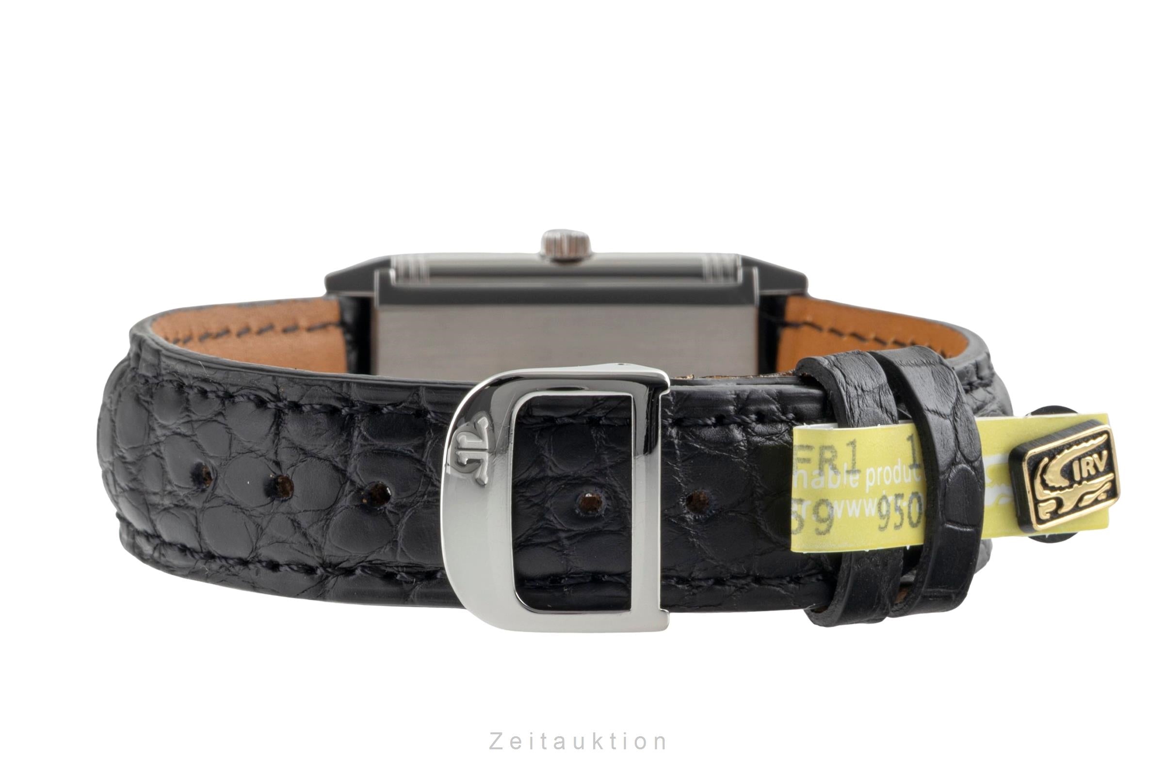 Jaeger LeCoultre Reverso Handaufzug Edelstahl Ref. Q2508410 252.8.86 B&P 2008 [2600887]