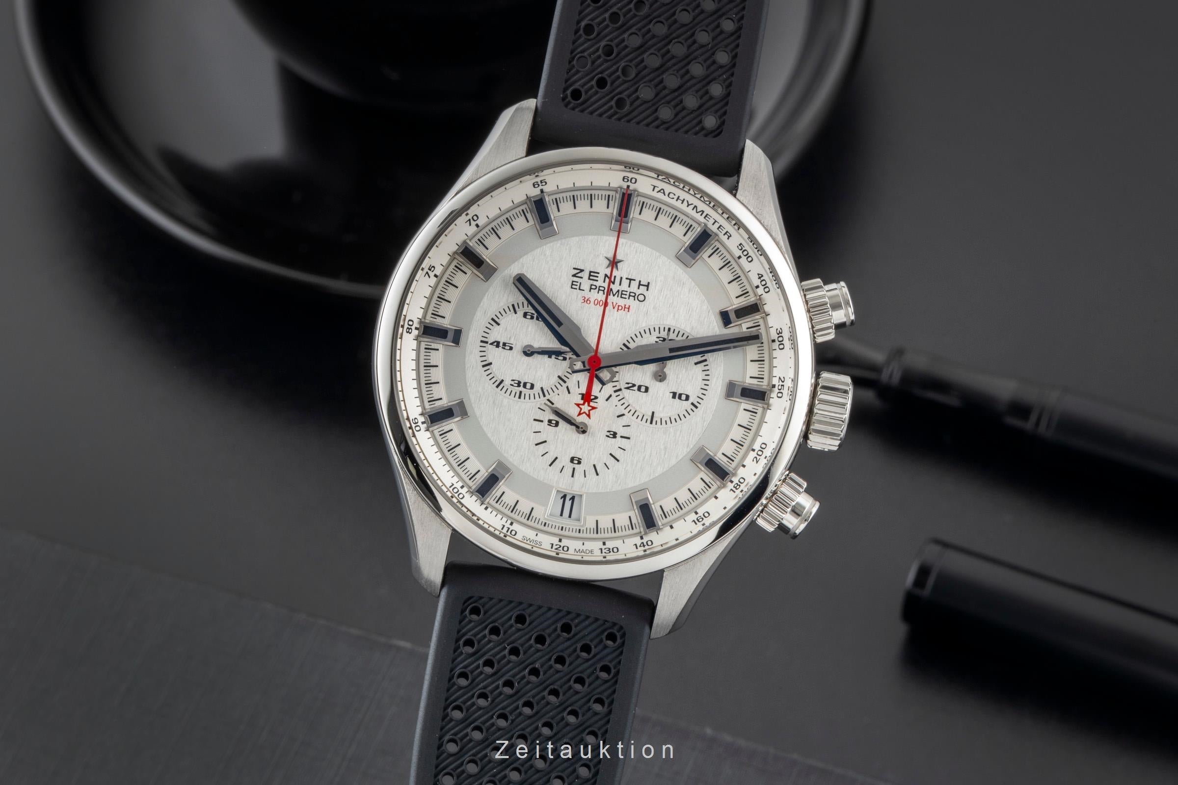 Zenith El Primero chronograph steel automatic Kal. 400 Ref