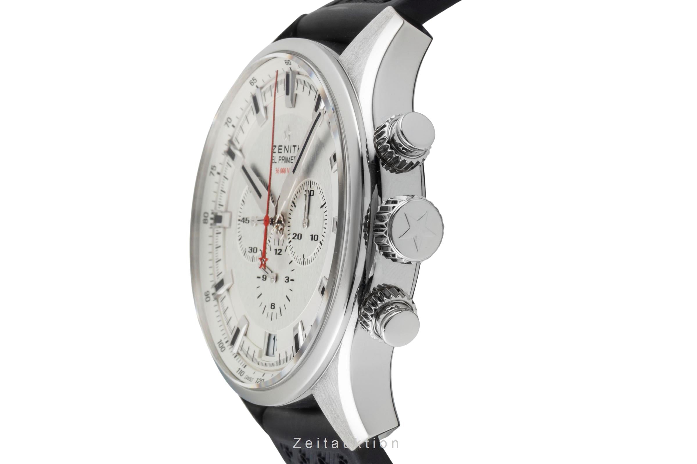 Zenith El Primero chronograph steel automatic Kal. 400 Ref