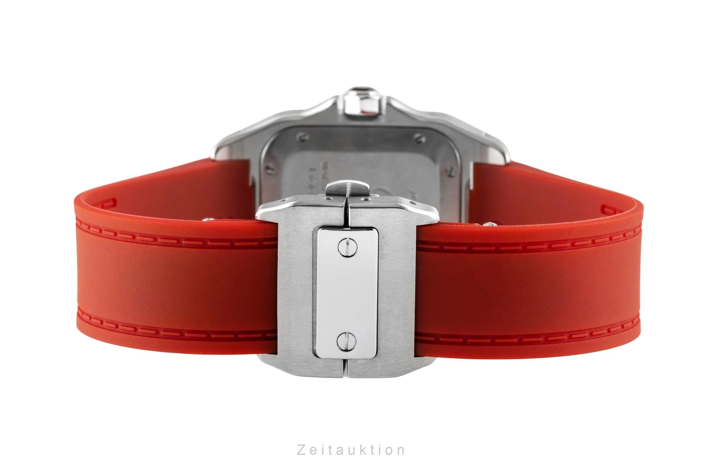 Cartier Santos 100 steel automatic men's watch W20106X8  [2600889]