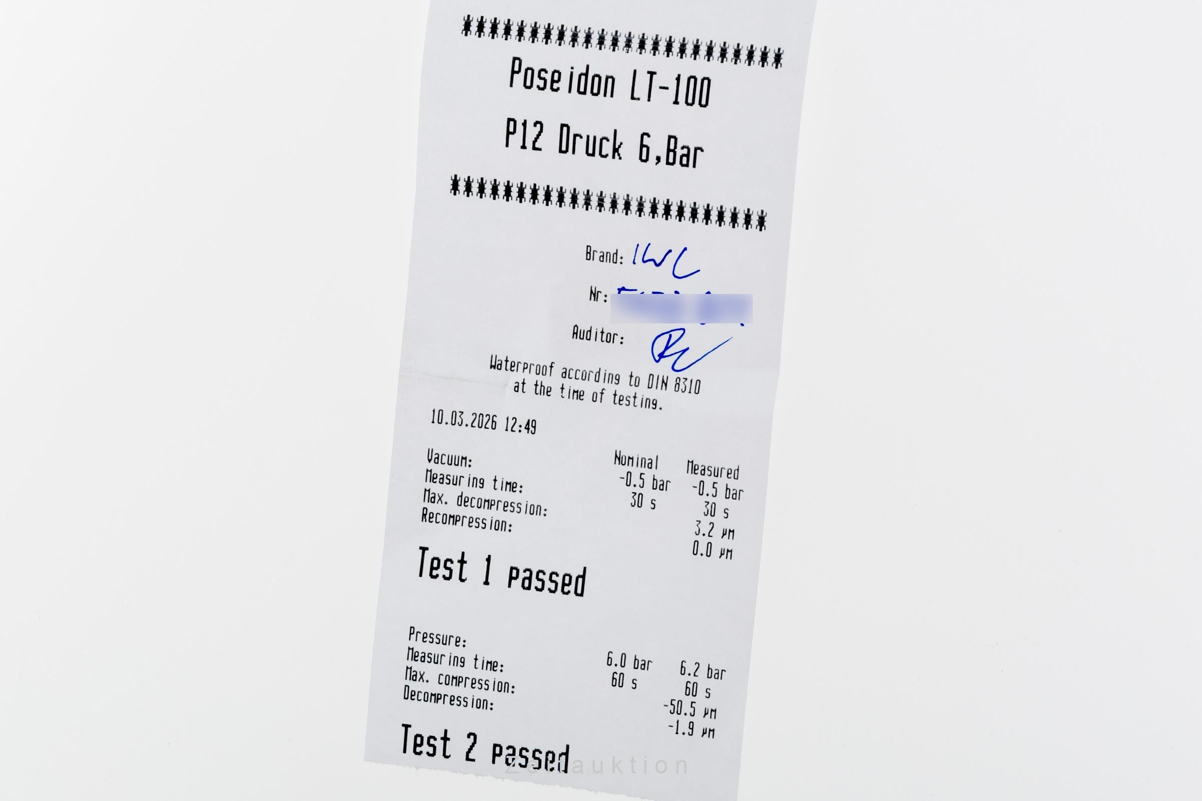 IWC Schaffhausen Pilot Double Chronograph Automatik Stahl Herrenuhr Ref IW377801 [2600890]