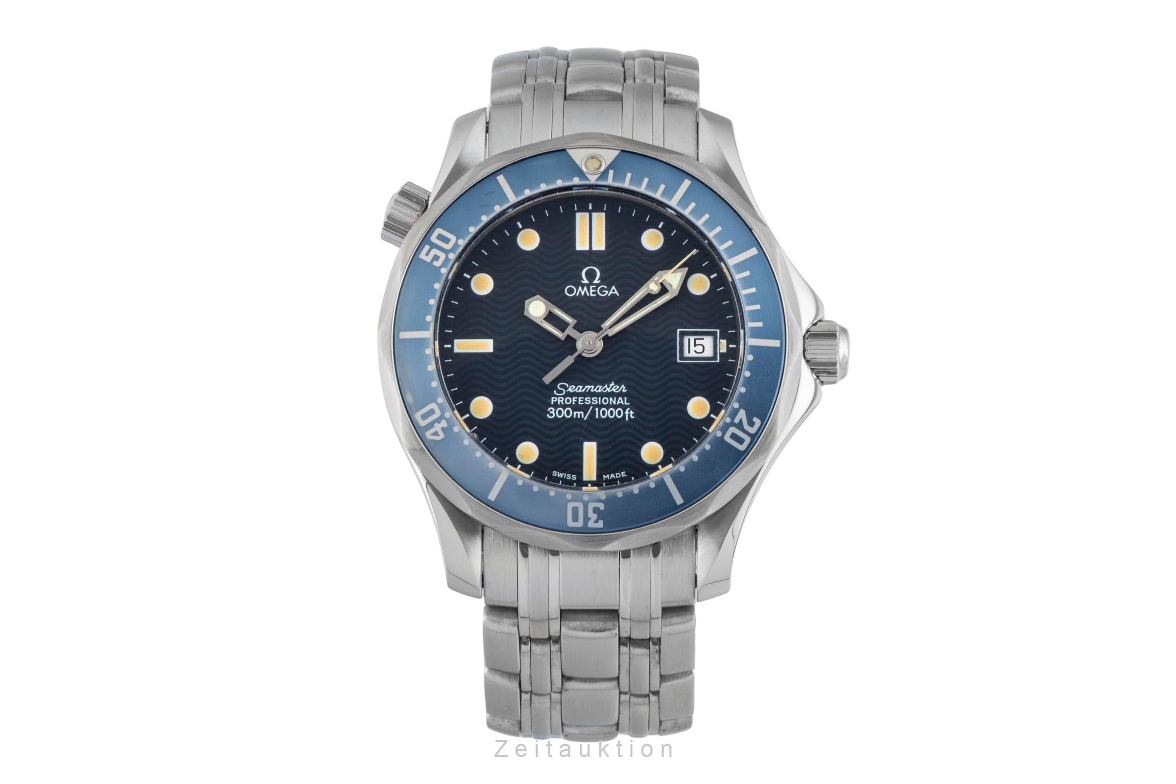 Omega Seamaster steel quartz men's watch 2561.80.00  [2600891]