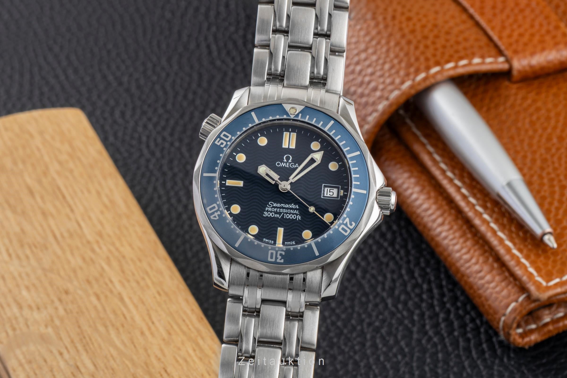 Omega Seamaster Mid Size 300M Edelstahl Herrenuhr Saphirglas Ref. 2561.80.00 [2600891]