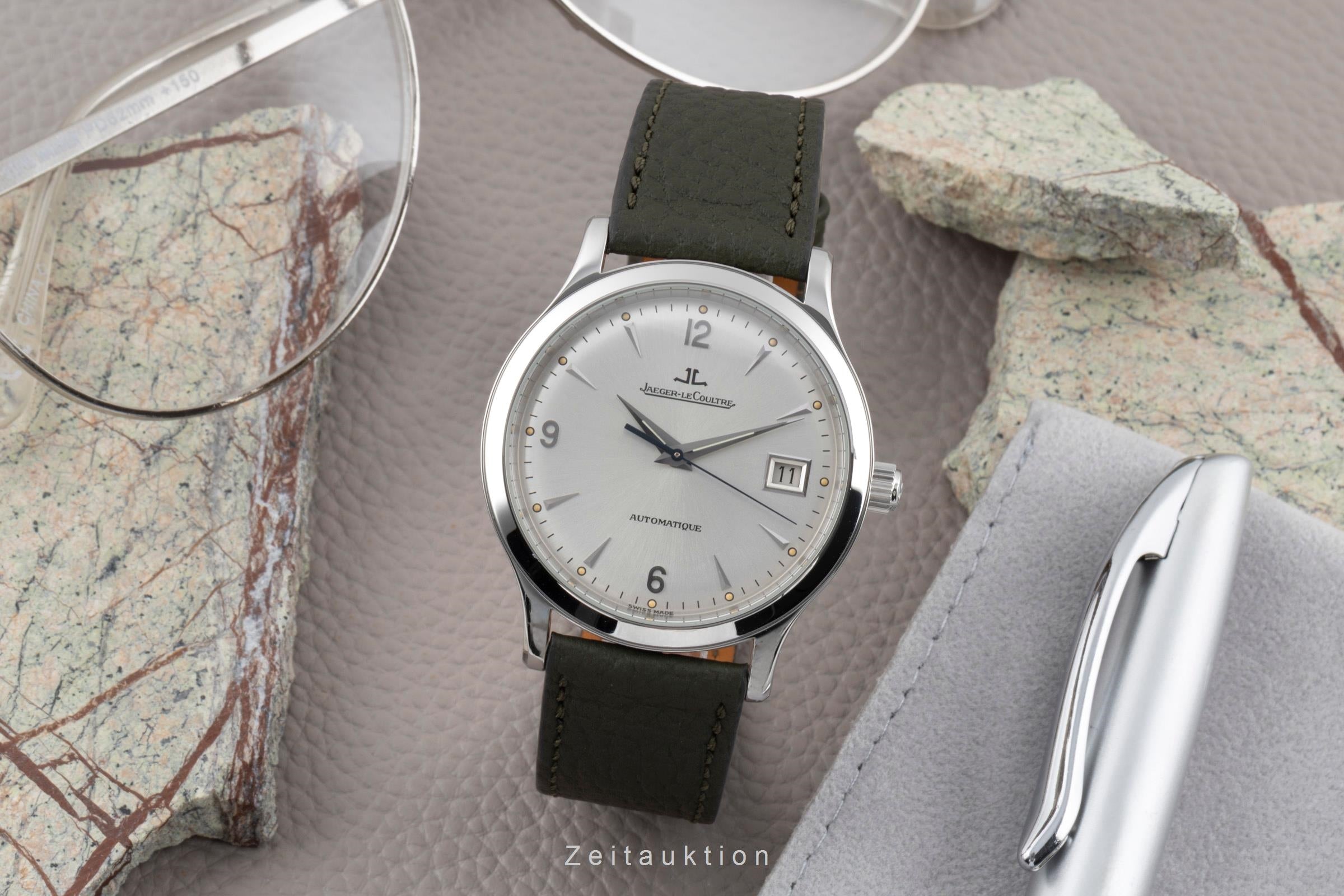 Jaeger LeCoultre Master Control steel automatic men's watch Q1408420   140.8.89  [2600892]