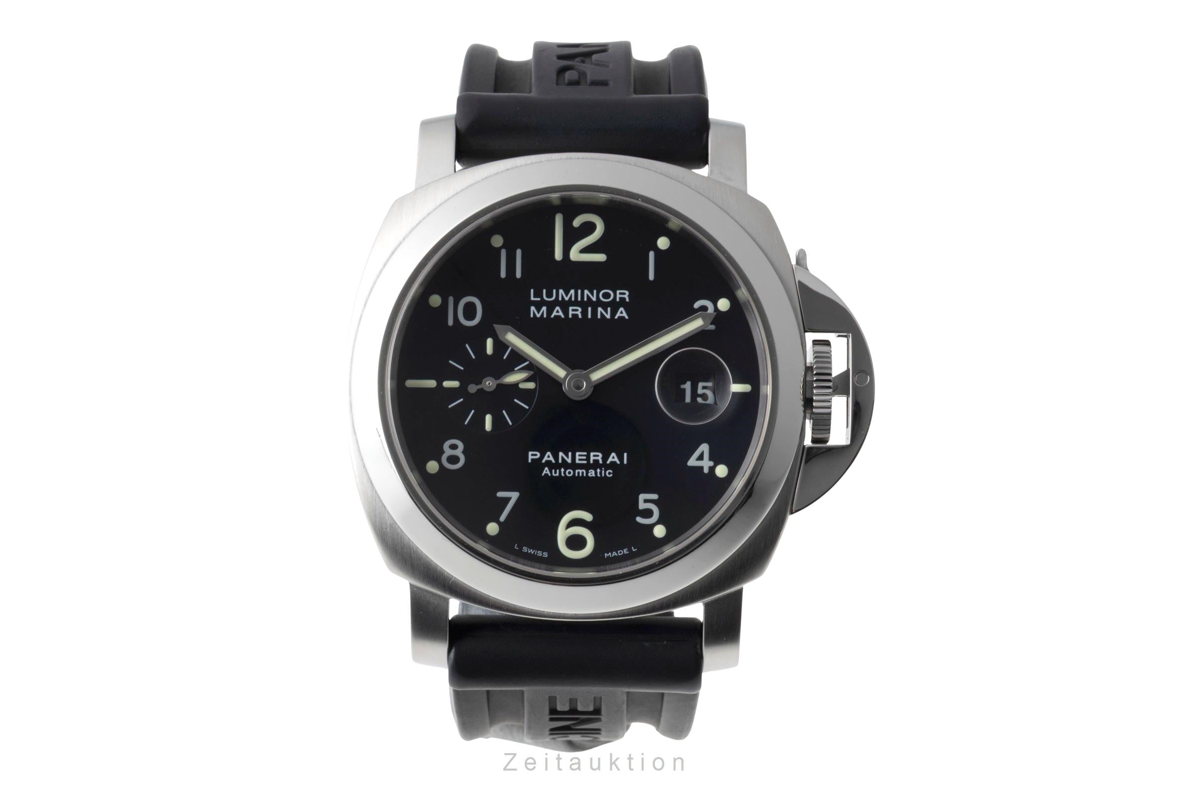 Panerai Luminor Marina Edelstahl Automatik Herrenuhr Ref. PAM00164 VP: 8900 € [2600893]