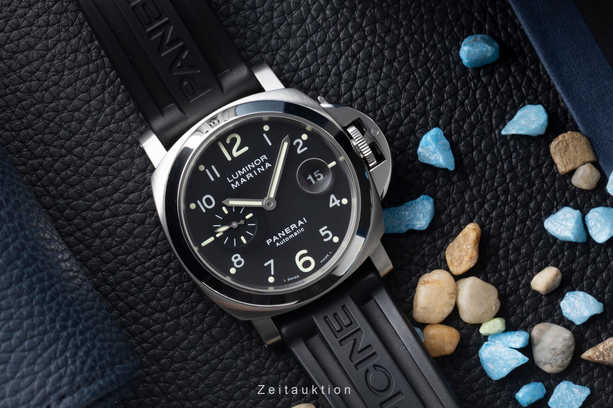 Panerai Luminor Marina Edelstahl Automatik Herrenuhr Ref. PAM00164 VP: 8900 € [2600893]