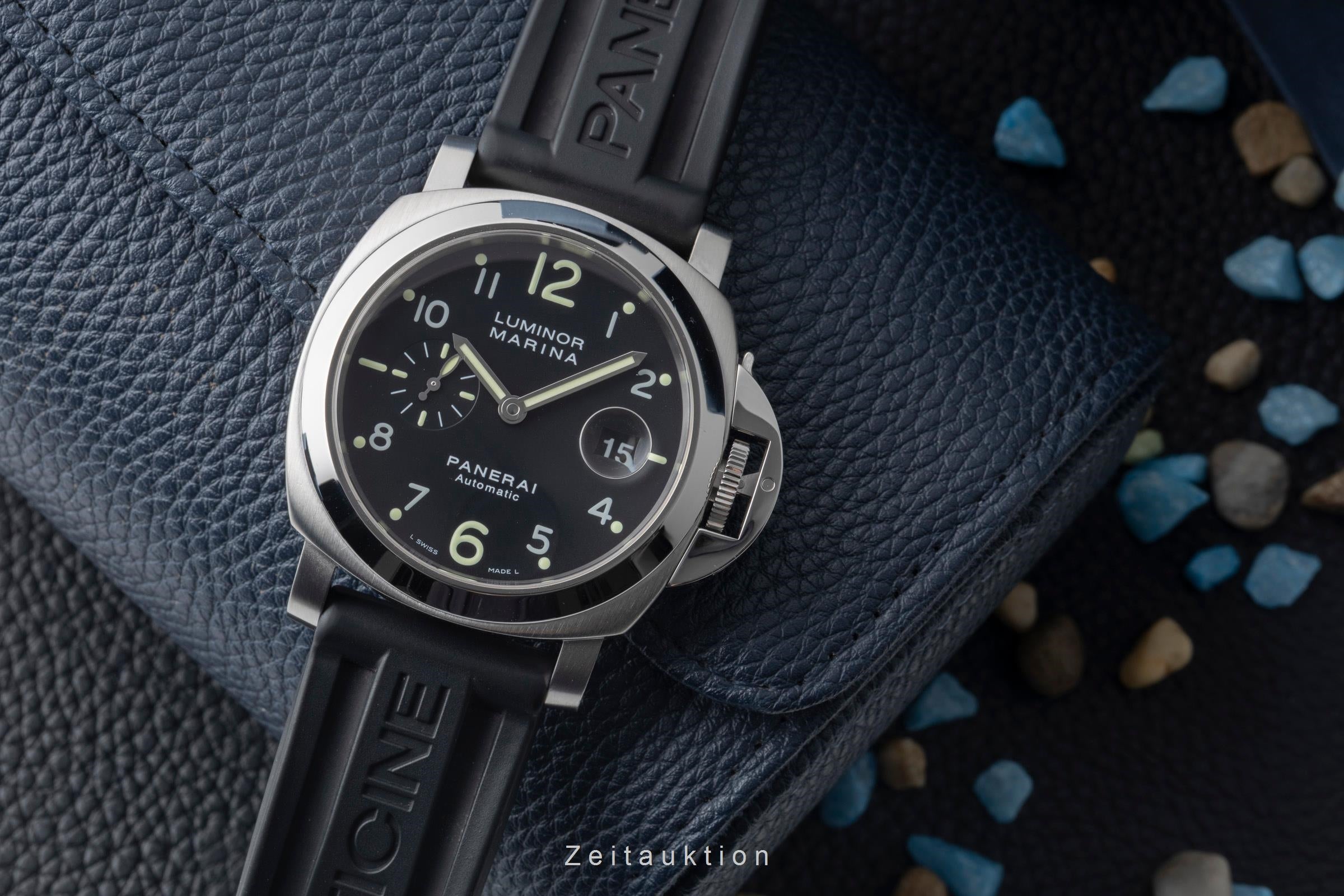 Panerai Luminor Marina Edelstahl Automatik Herrenuhr Ref. PAM00164 VP: 8900 € [2600893]