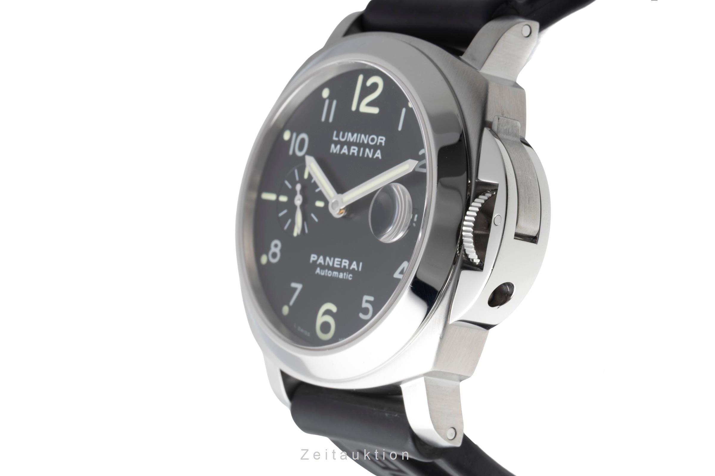 Panerai Luminor Marina Edelstahl Automatik Herrenuhr Ref. PAM00164 VP: 8900 € [2600893]