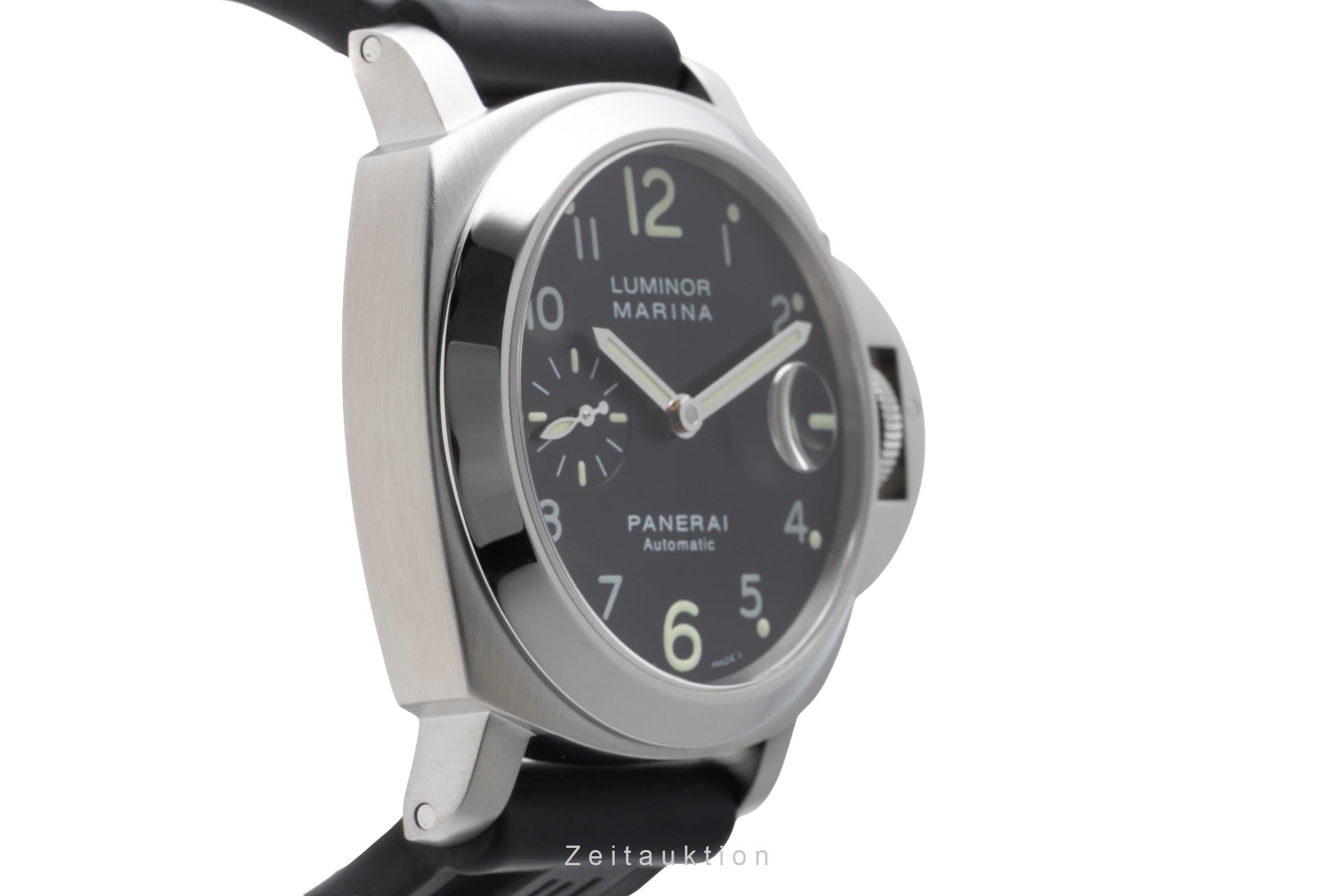 Panerai Luminor Marina Edelstahl Automatik Herrenuhr Ref. PAM00164 VP: 8900 € [2600893]