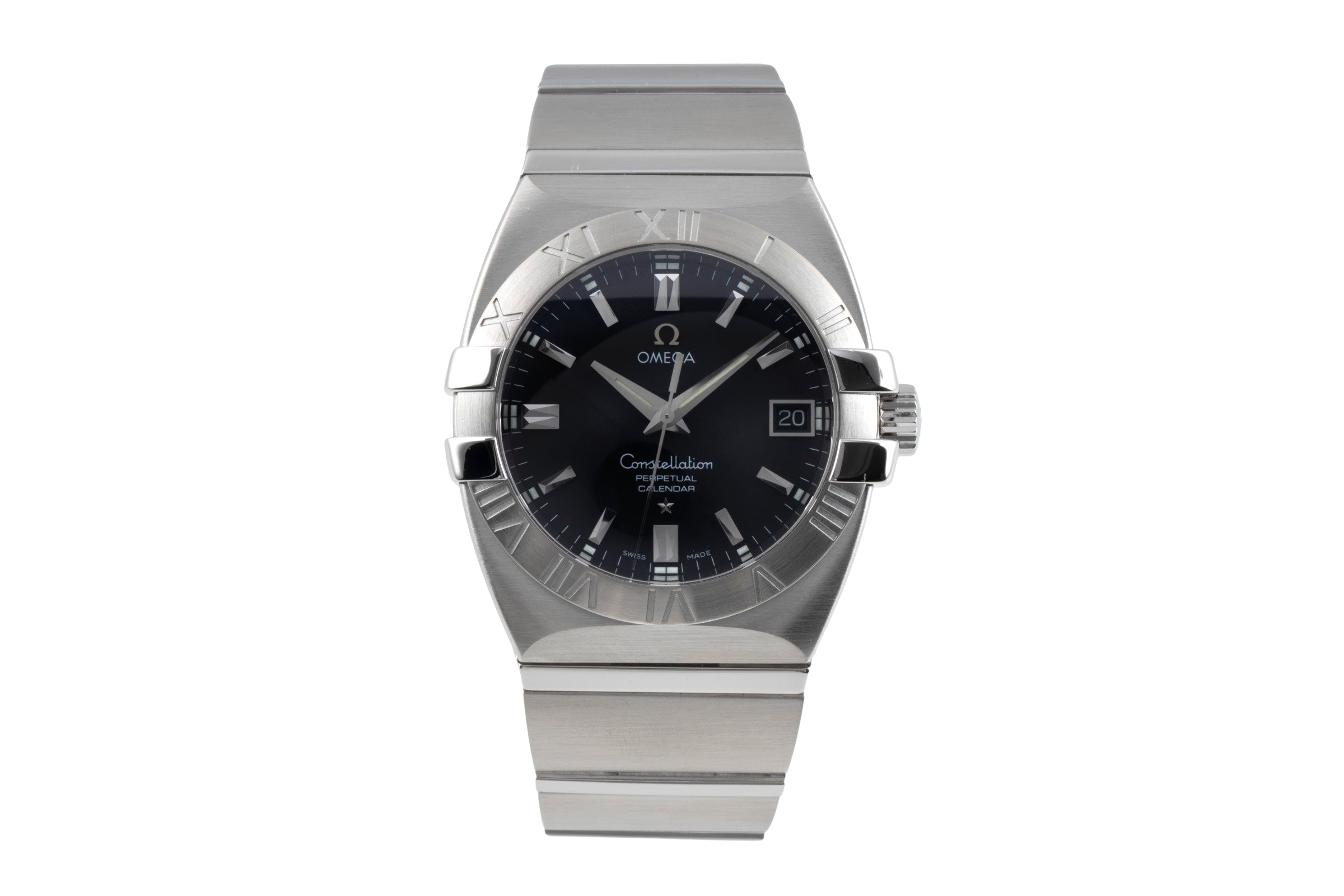 Omega Constellation steel quartz men's watch 1513.51.00  [2600897]