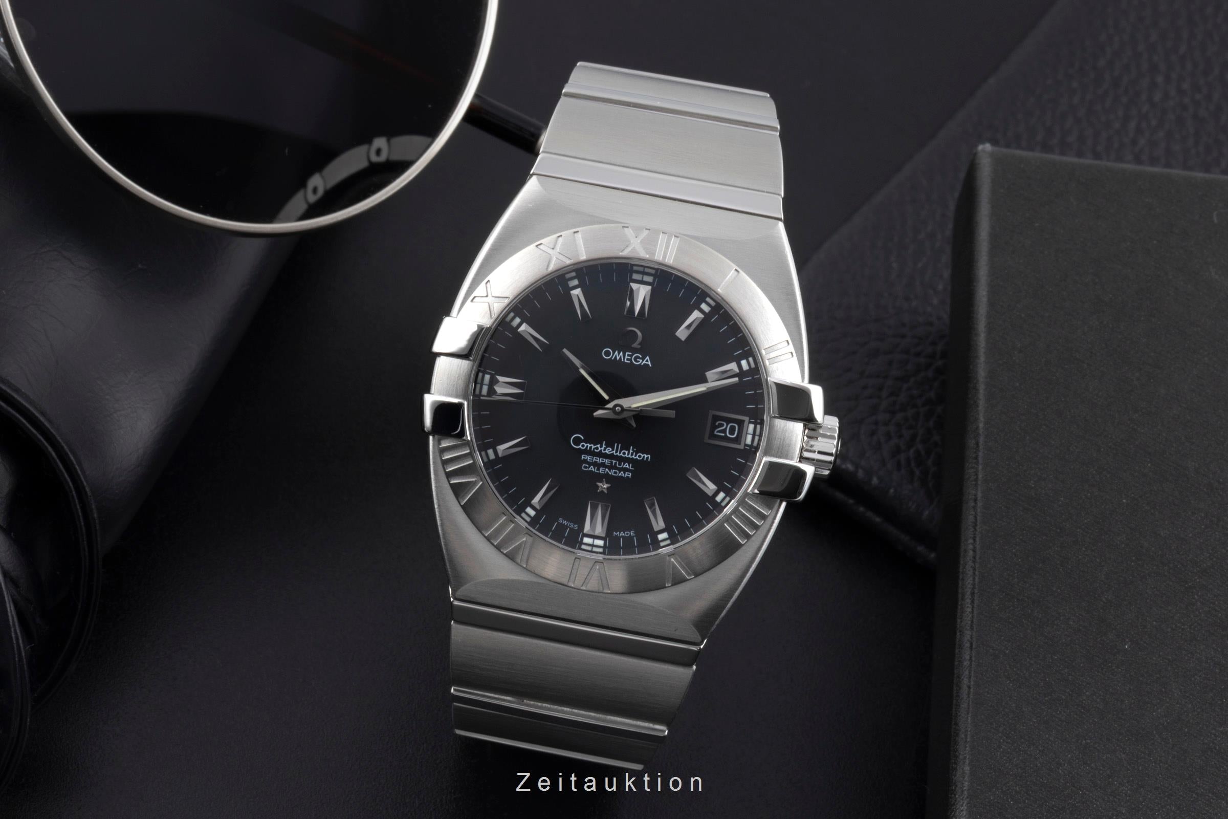 Omega Constellation steel quartz men's watch 1513.51.00  [2600897]