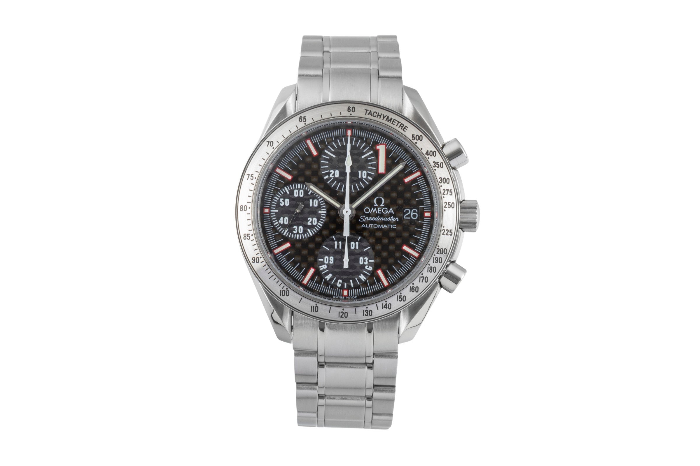 Omega Speedmaster Date chronograph steel automatic men's watch 3519.50.00 Limited  [2600899]