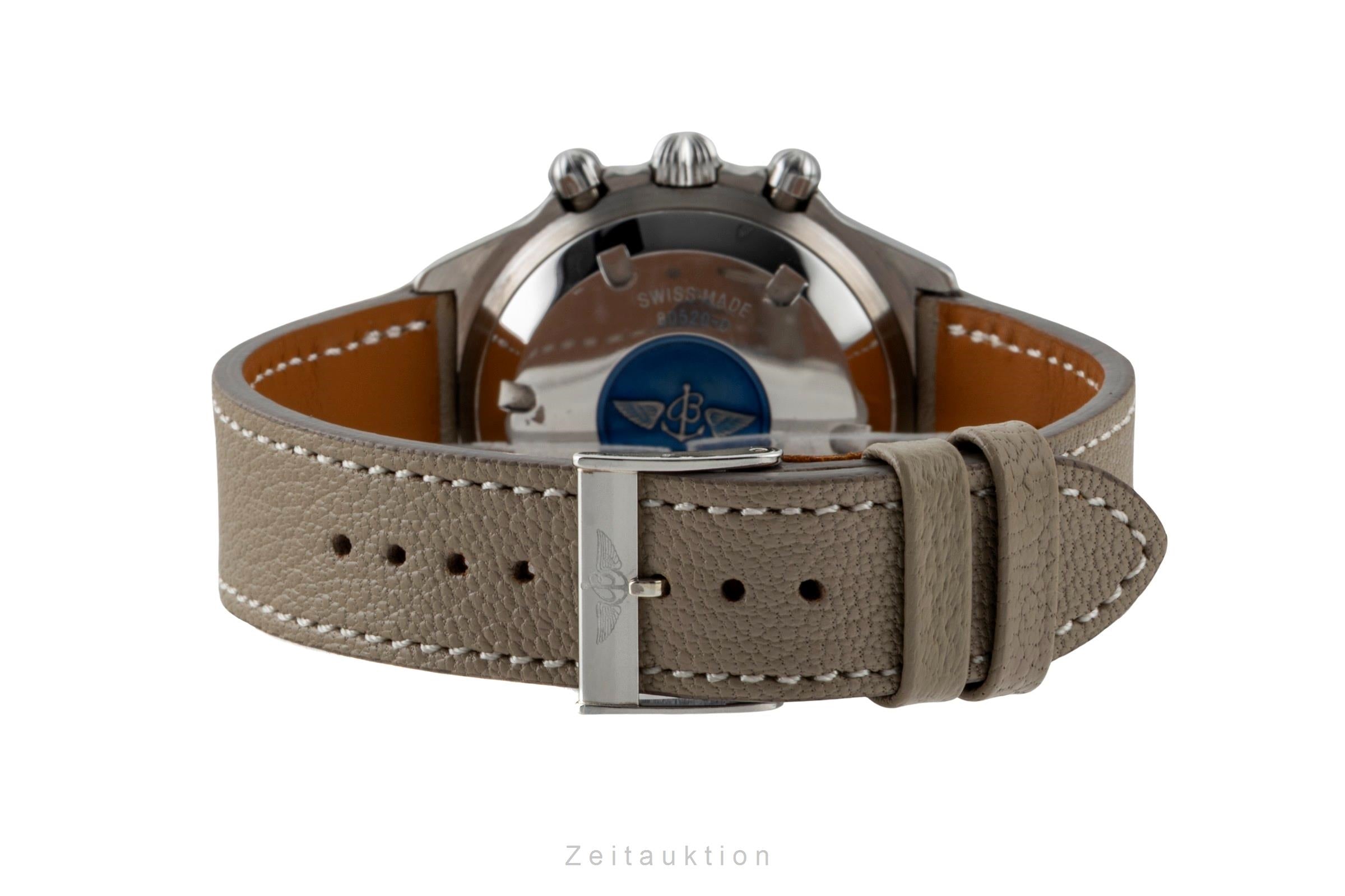 Breitling Callisto chronograph gilt / steel manual winding men's watch 80520  [2600900]