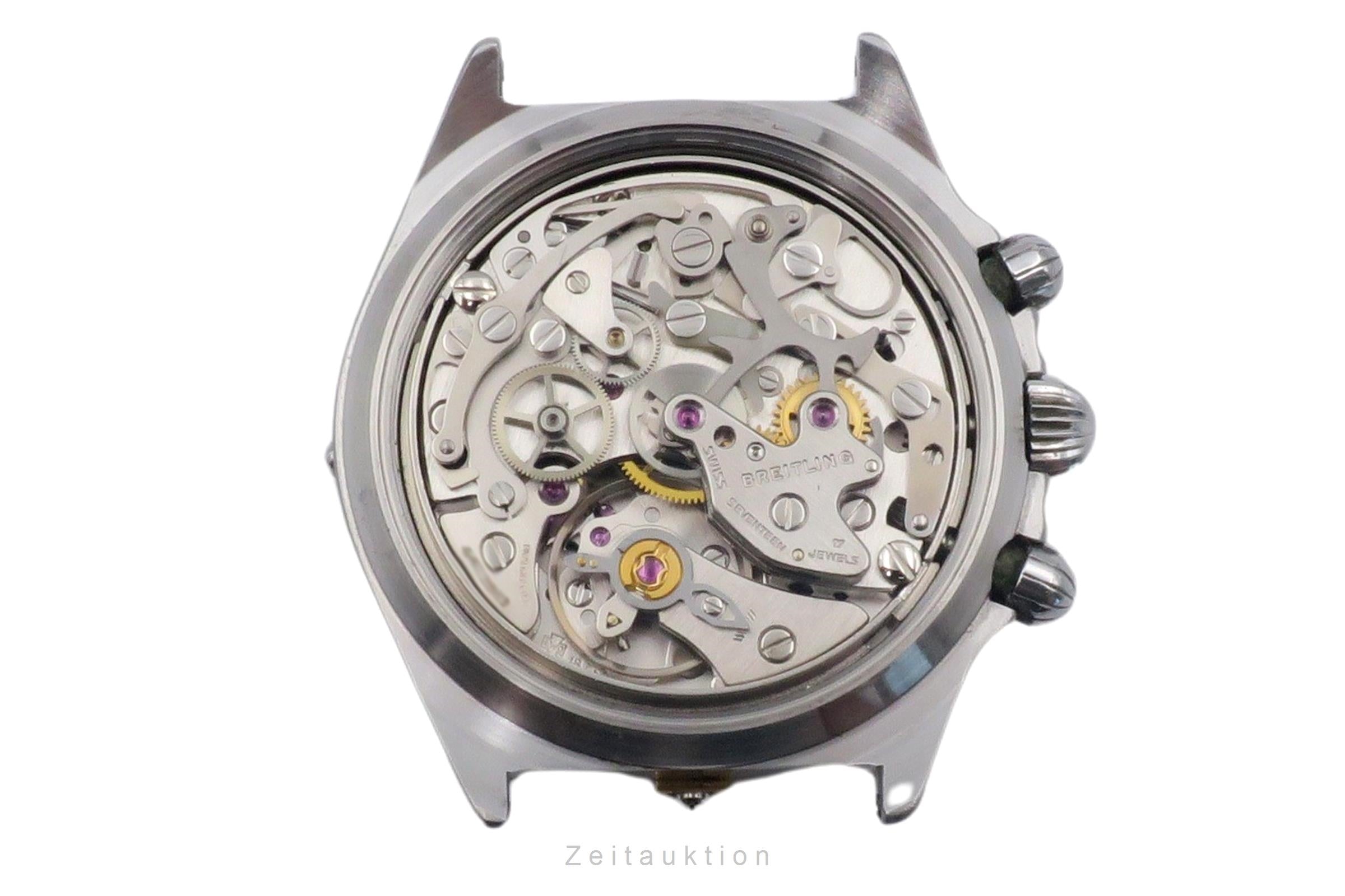 Breitling Callisto chronograph gilt / steel manual winding men's watch 80520  [2600900]