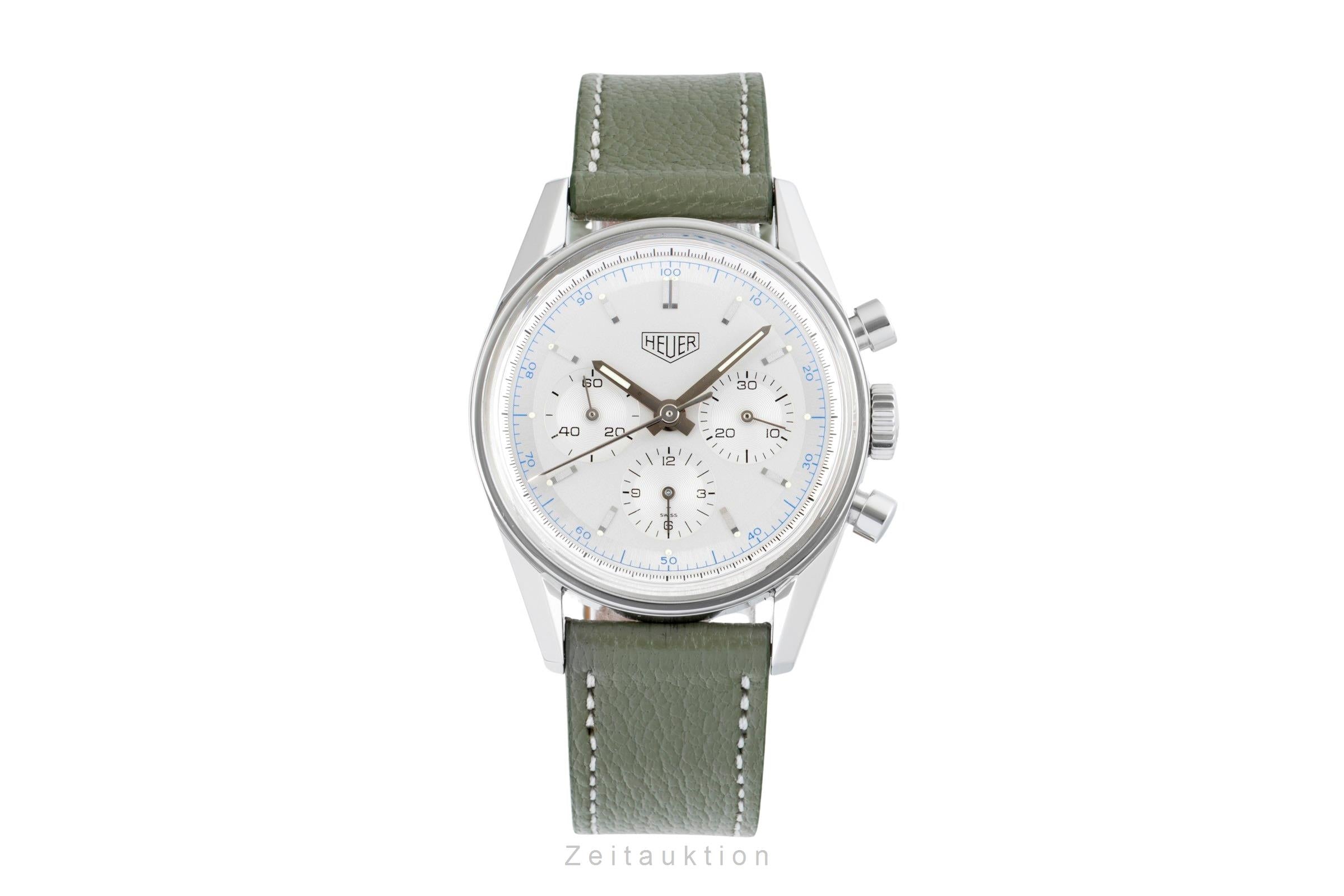 Tag Heuer Carrera chronograph steel manual winding men's watch CS3110  [2600901]