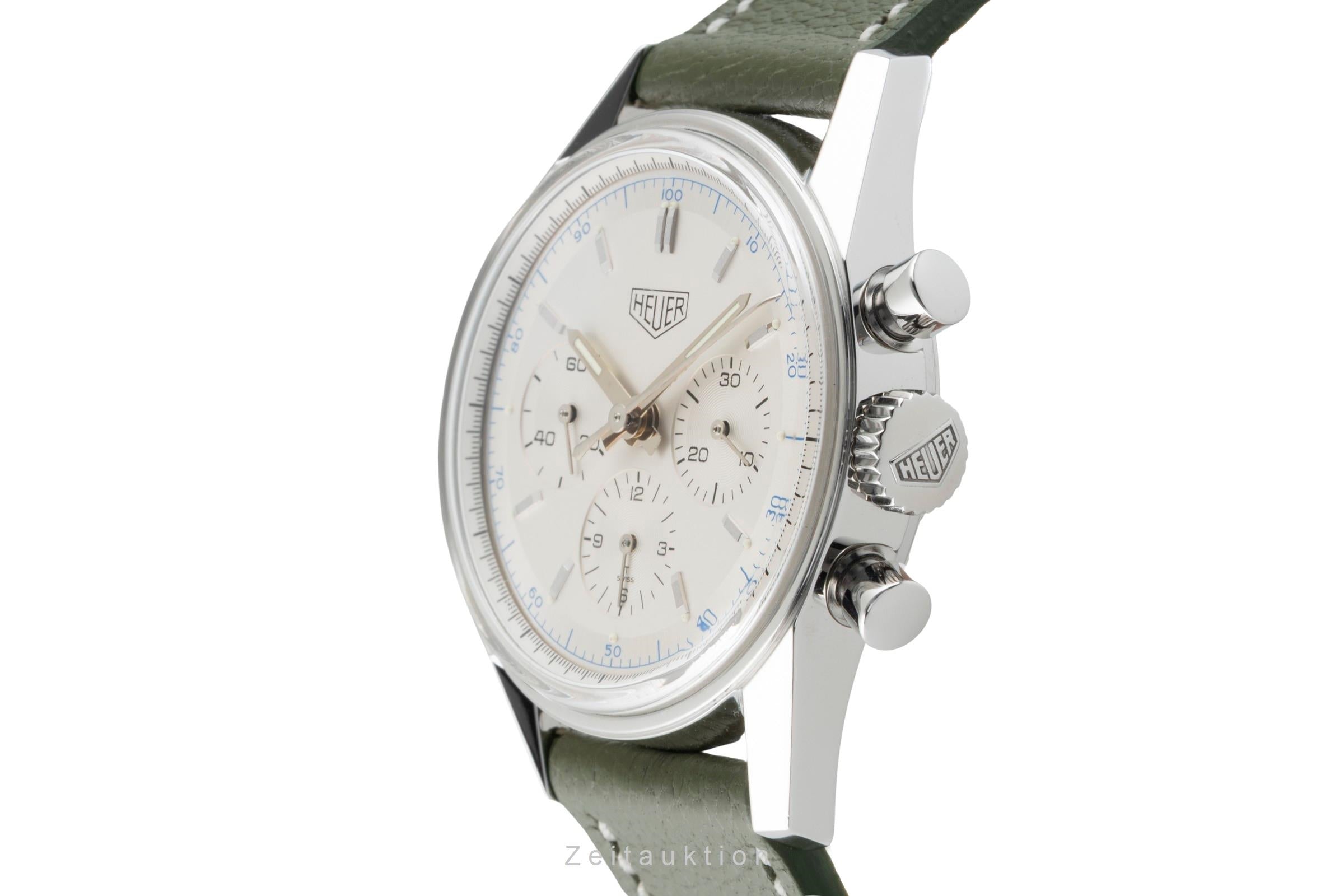 Tag Heuer Carrera chronograph steel manual winding men's watch CS3110  [2600901]