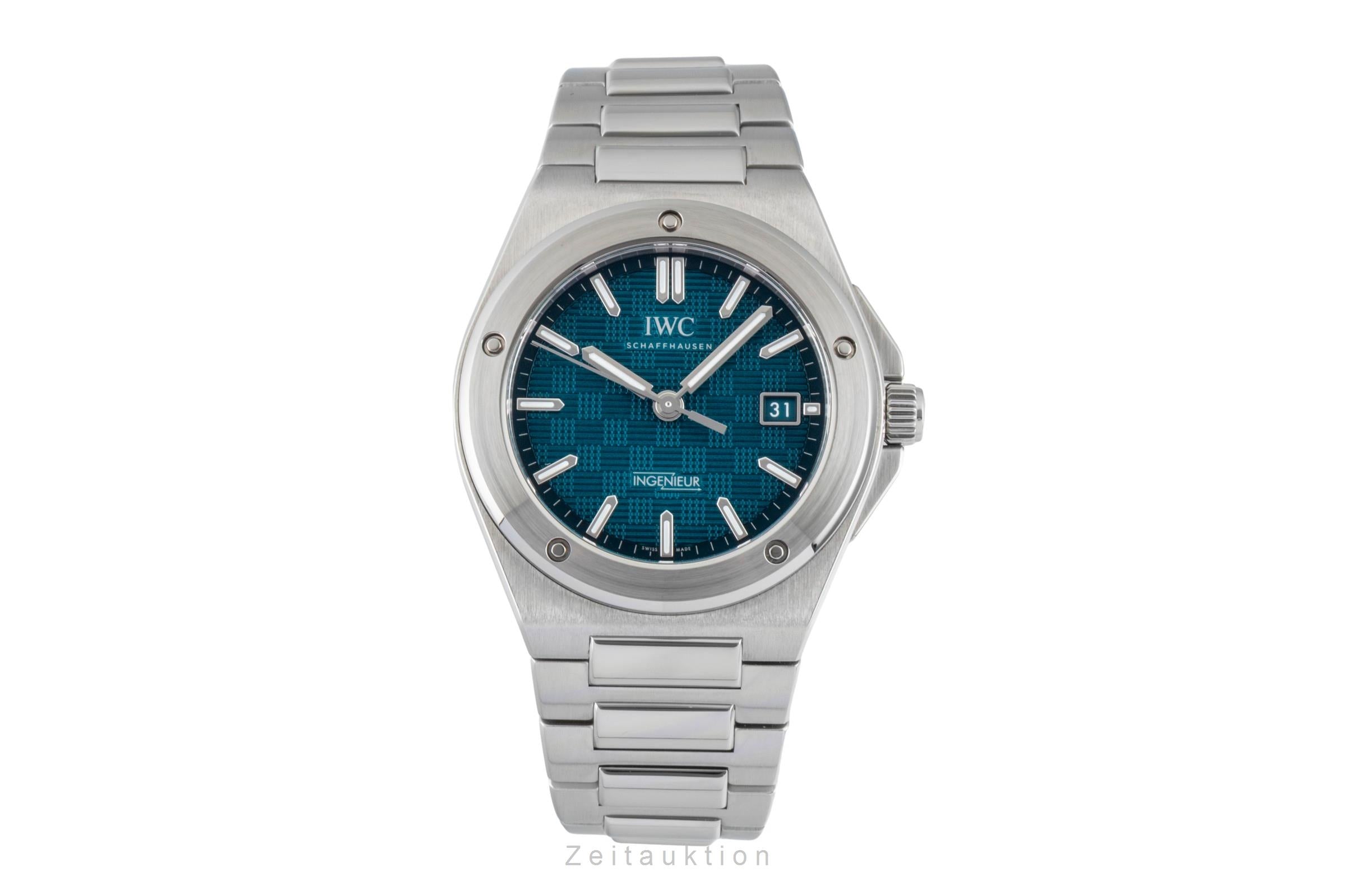 IWC Ingenieur acier automatique montre pour hommes IW328903 LP: 12900EUR  [2600902]