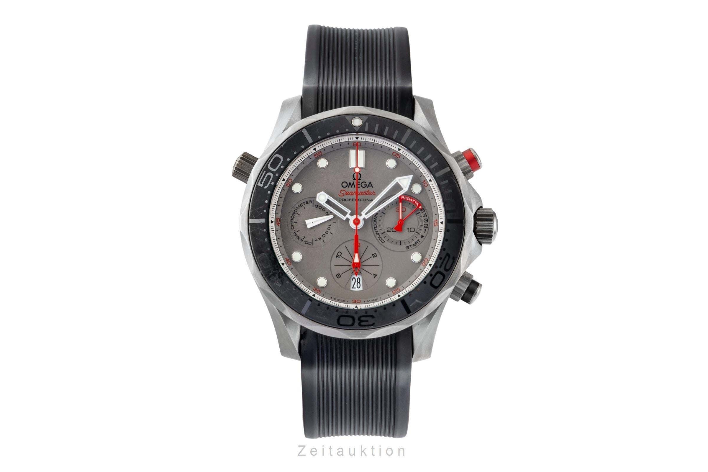 Omega Seamaster Chronograph Titan ETNZ Ref. 212.92.44.50.99.001 Box & Papiere [2600904]