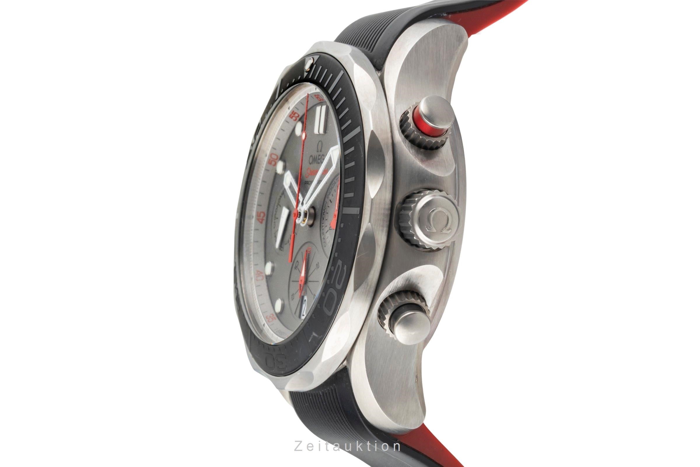 Omega Seamaster Chronograph Titan ETNZ Ref. 212.92.44.50.99.001 Box & Papiere [2600904]