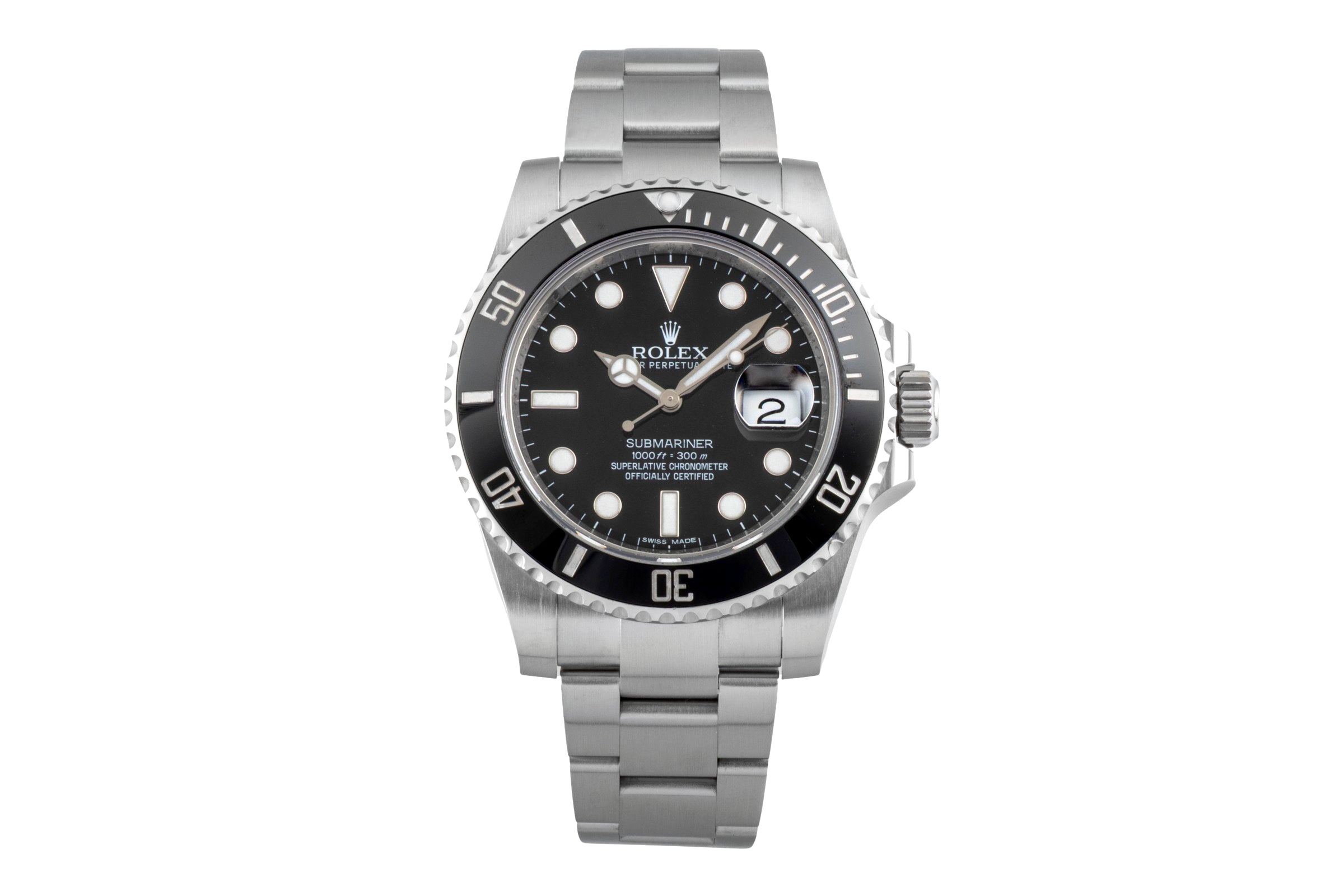 Rolex Submariner steel automatic men's watch 116610LN  [2600905]