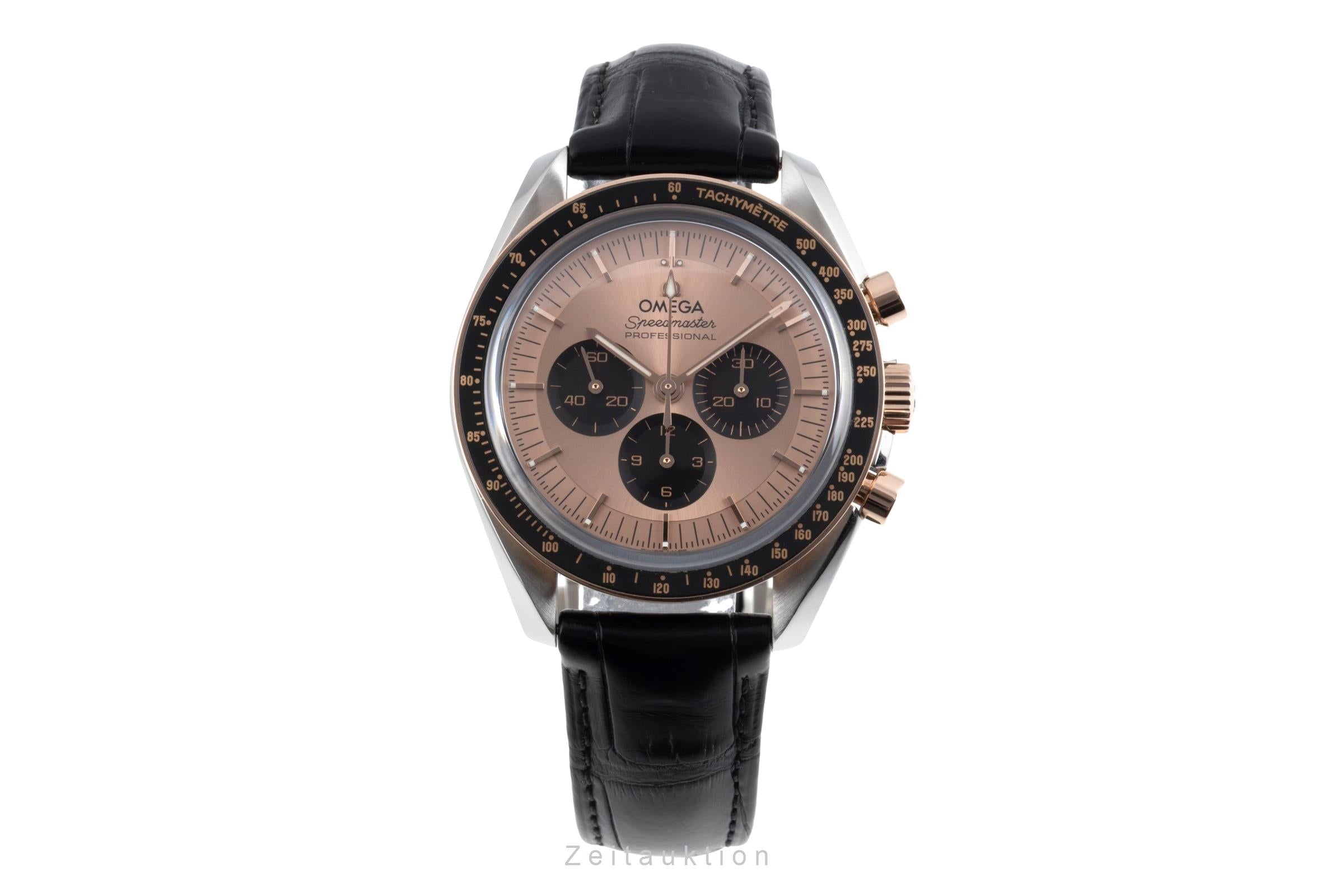 Omega Speedmaster Moonwatch chronographe acier / or  à remontage manuel montre pour hommes 310.23.42.50.99.001 LP: 12300EUR  [2600906]