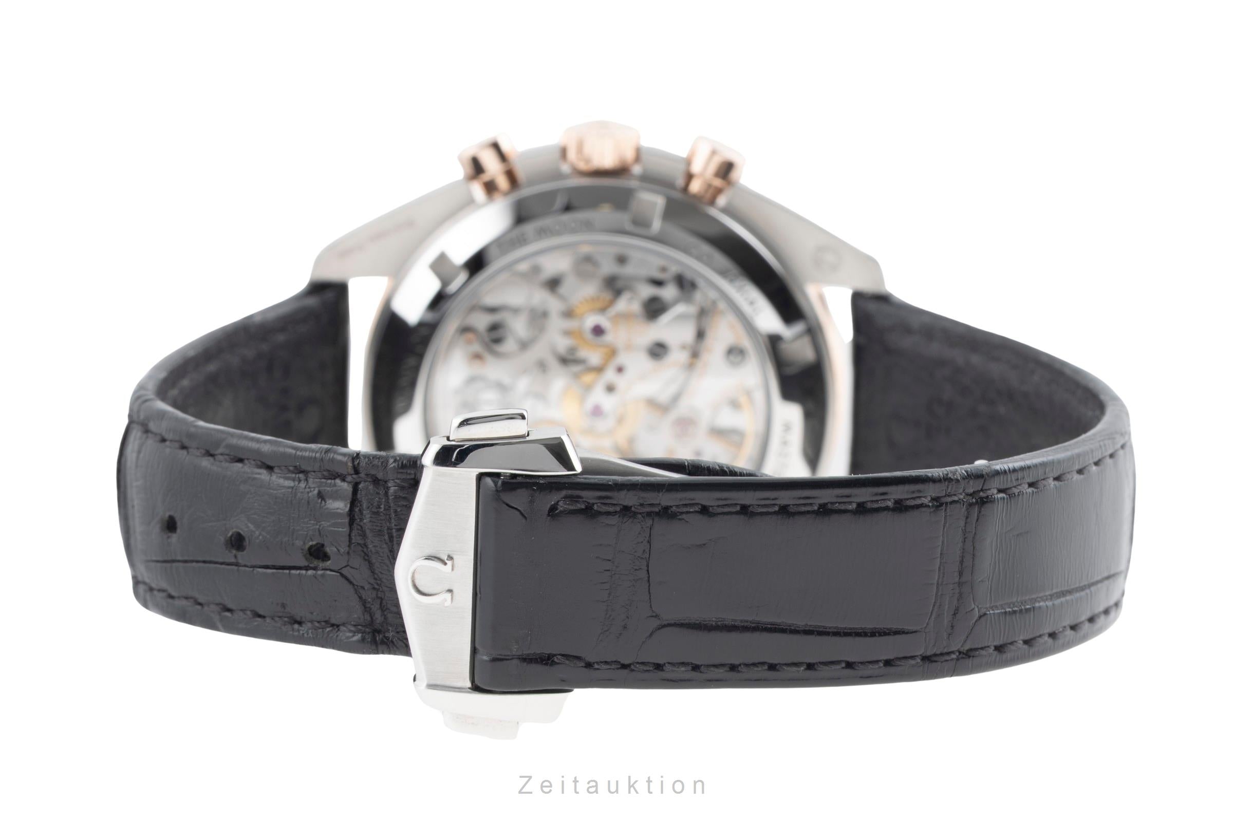 Omega Speedmaster Moonwatch chronographe acier / or  à remontage manuel montre pour hommes 310.23.42.50.99.001 LP: 12300EUR  [2600906]