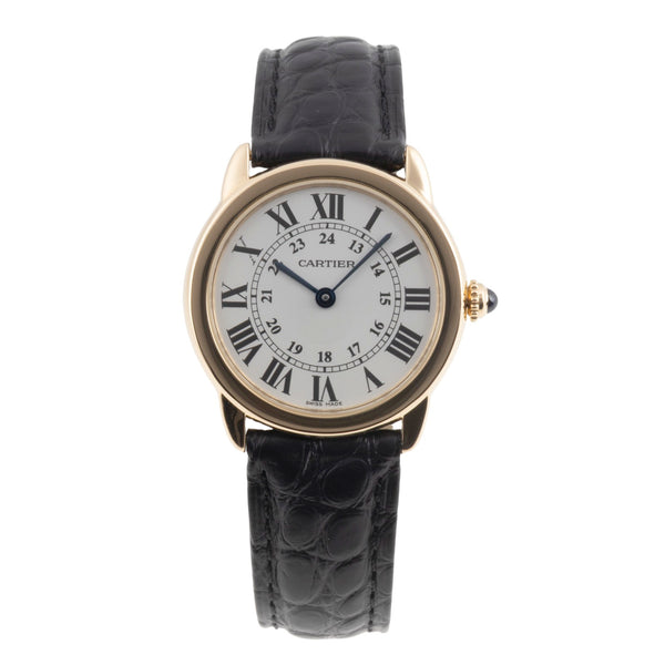 Cartier Ronde Solo 18 ct gold quartz women's watch W6700355  [2600907]