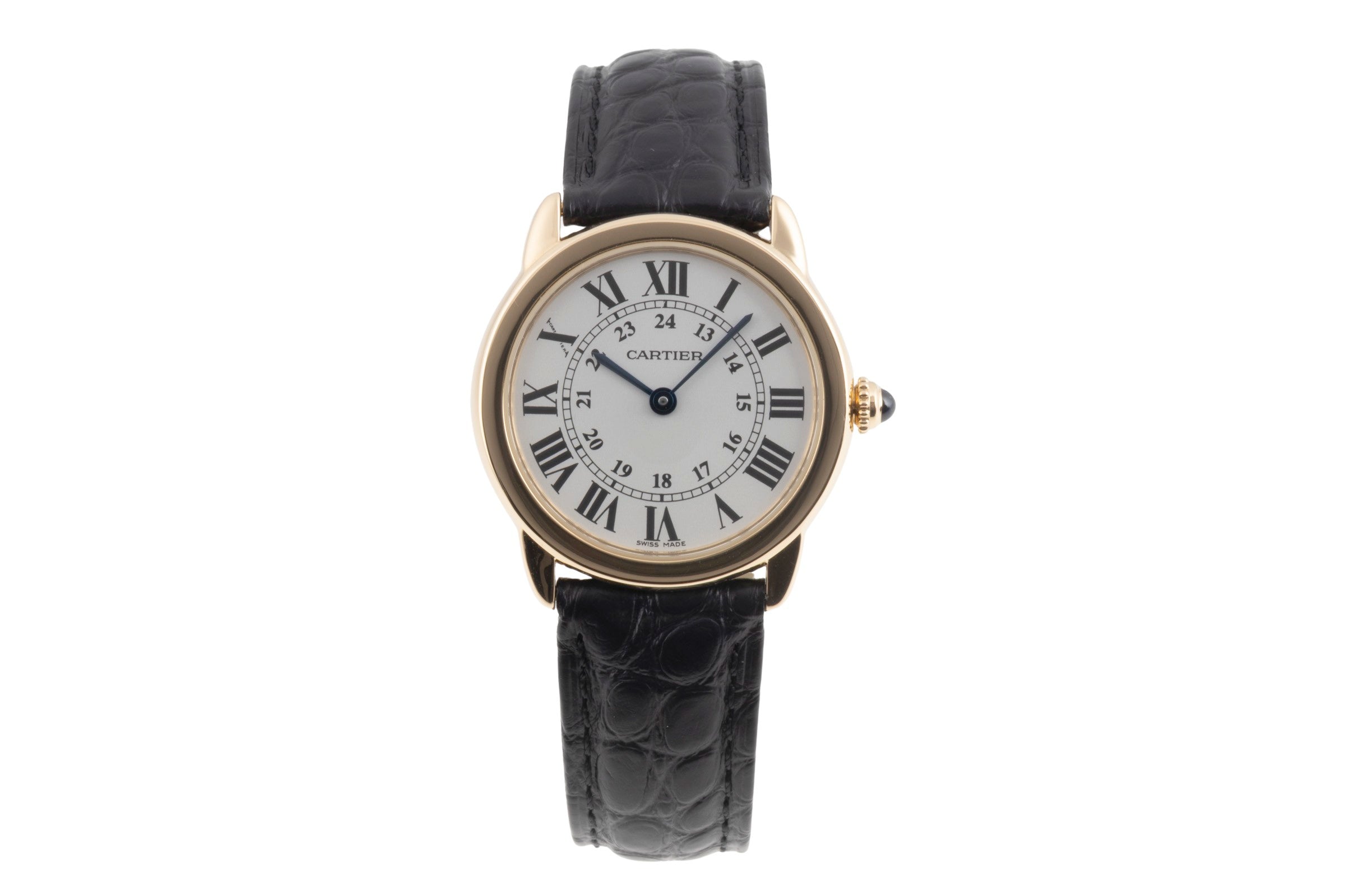 Cartier Ronde Solo 18 ct gold quartz women's watch W6700355  [2600907]