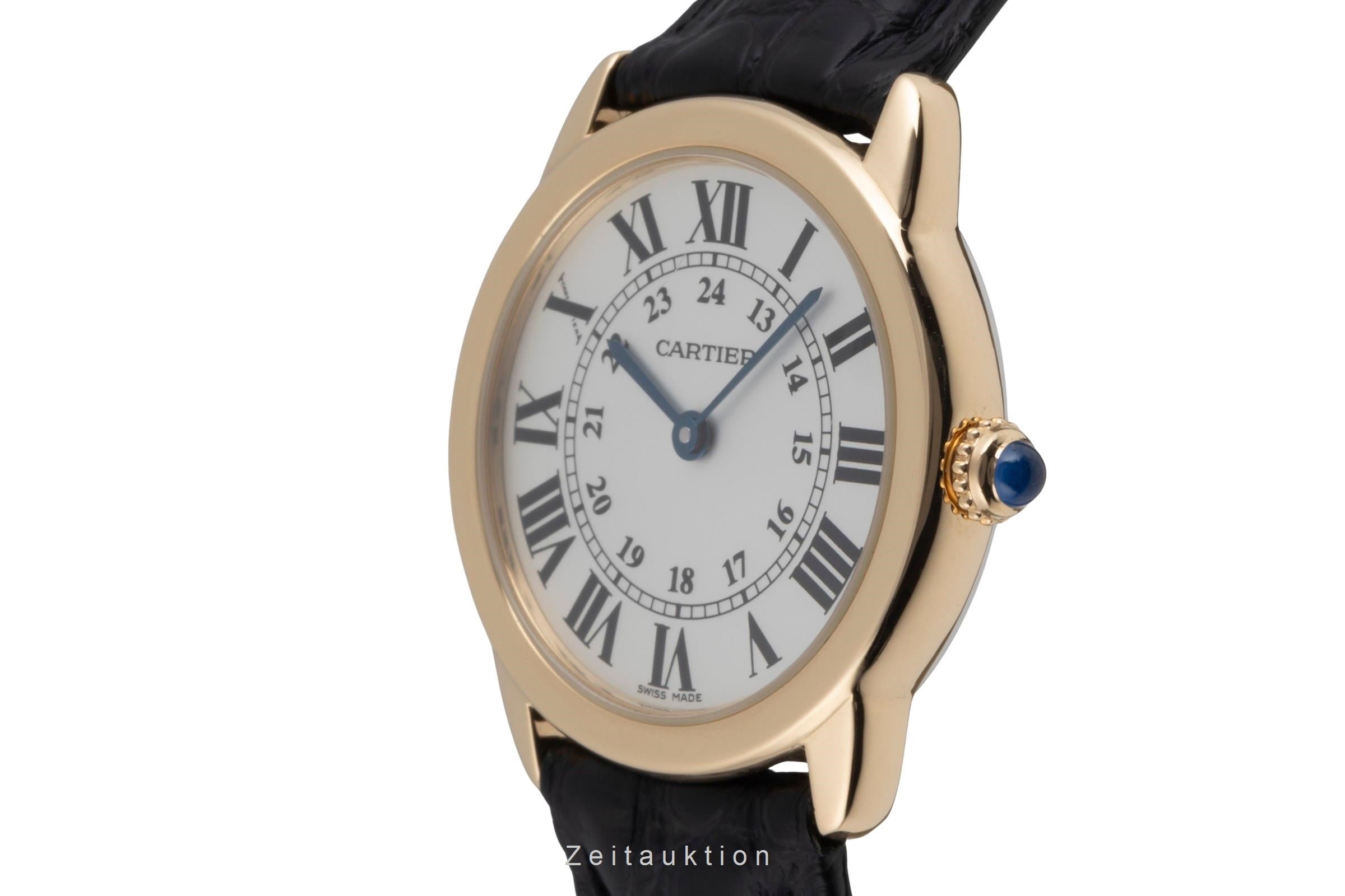 Cartier Ronde Solo 18 ct gold quartz women's watch W6700355  [2600907]