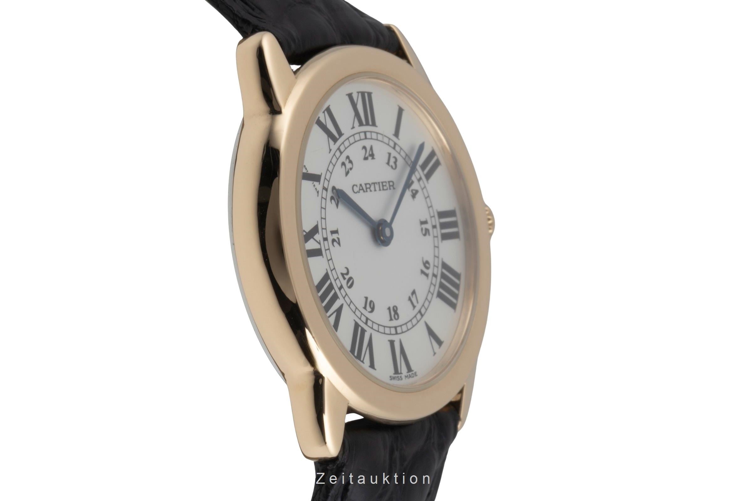 Cartier Ronde Solo 18 ct gold quartz women's watch W6700355  [2600907]