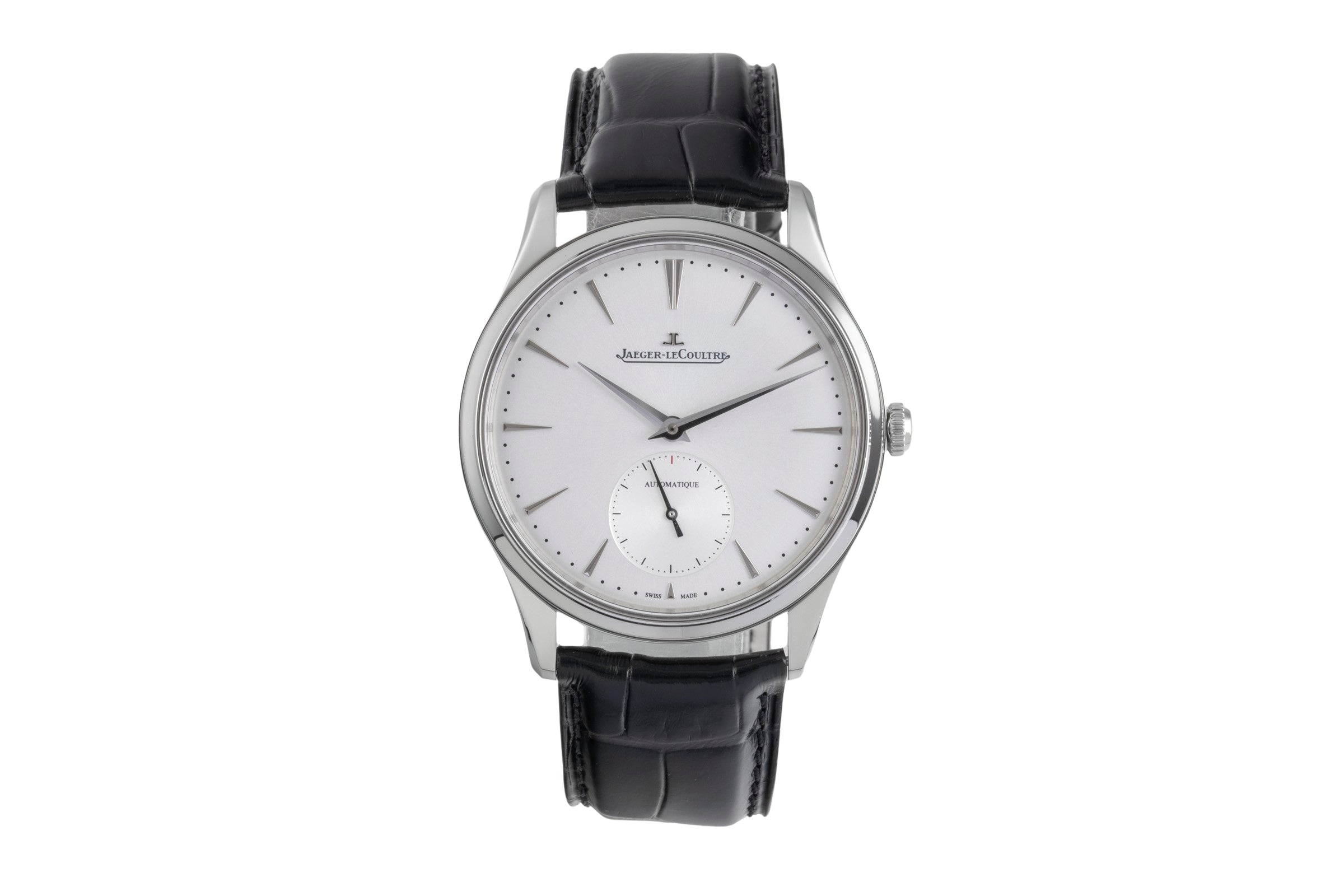 Jaeger LeCoultre Master Ultra Thin steel automatic men's watch Q1218420  ,109.8.90.S  [2600909]