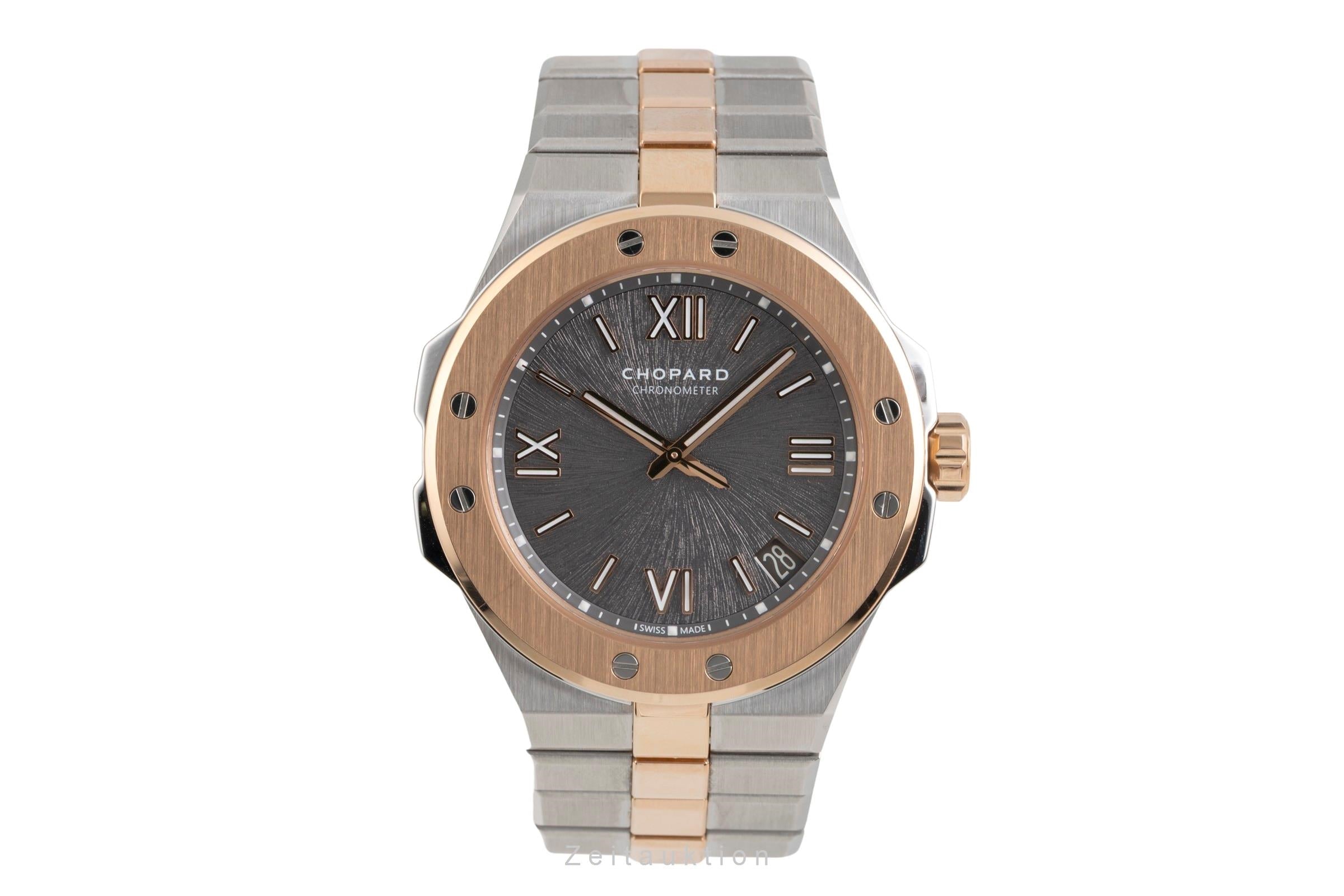 Chopard Alpine Eagle steel / gold automatic men's watch 298600-6001 LP: 28000EUR  [2600910]