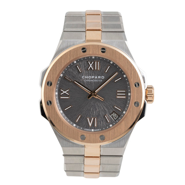 Chopard Alpine Eagle steel / gold automatic men's watch 298600-6001 LP: 28000EUR  [2600910]