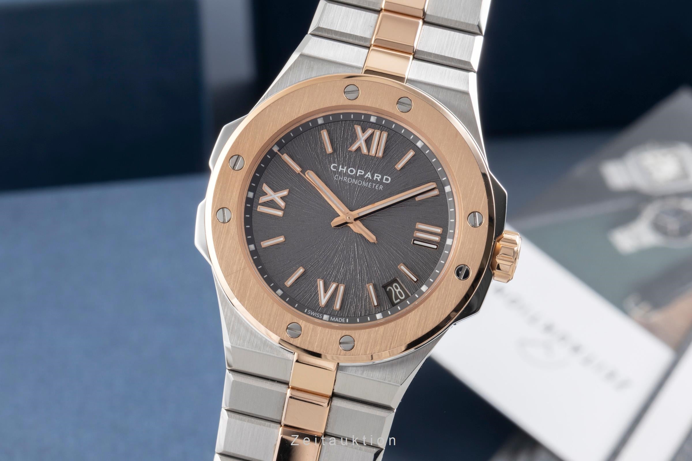 Chopard Alpine Eagle steel / gold automatic men's watch 298600-6001 LP: 28000EUR  [2600910]