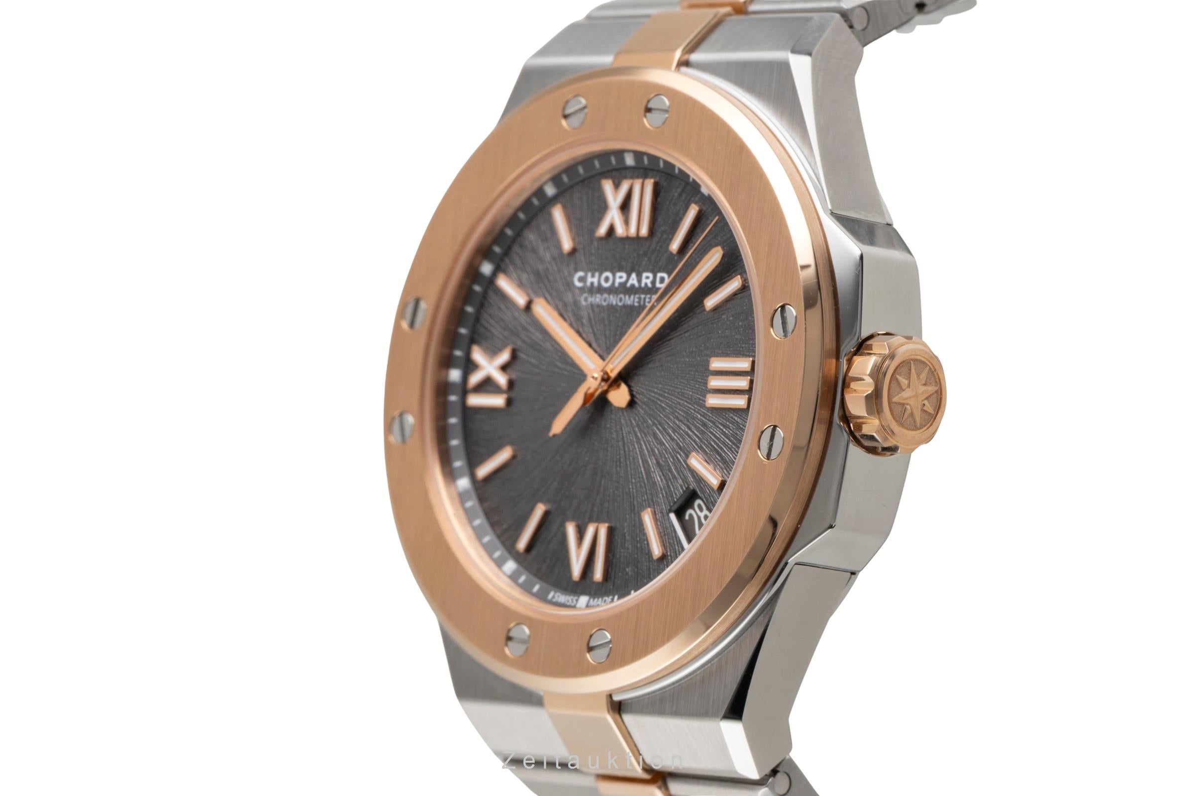 Chopard Alpine Eagle steel / gold automatic men's watch 298600-6001 LP: 28000EUR  [2600910]